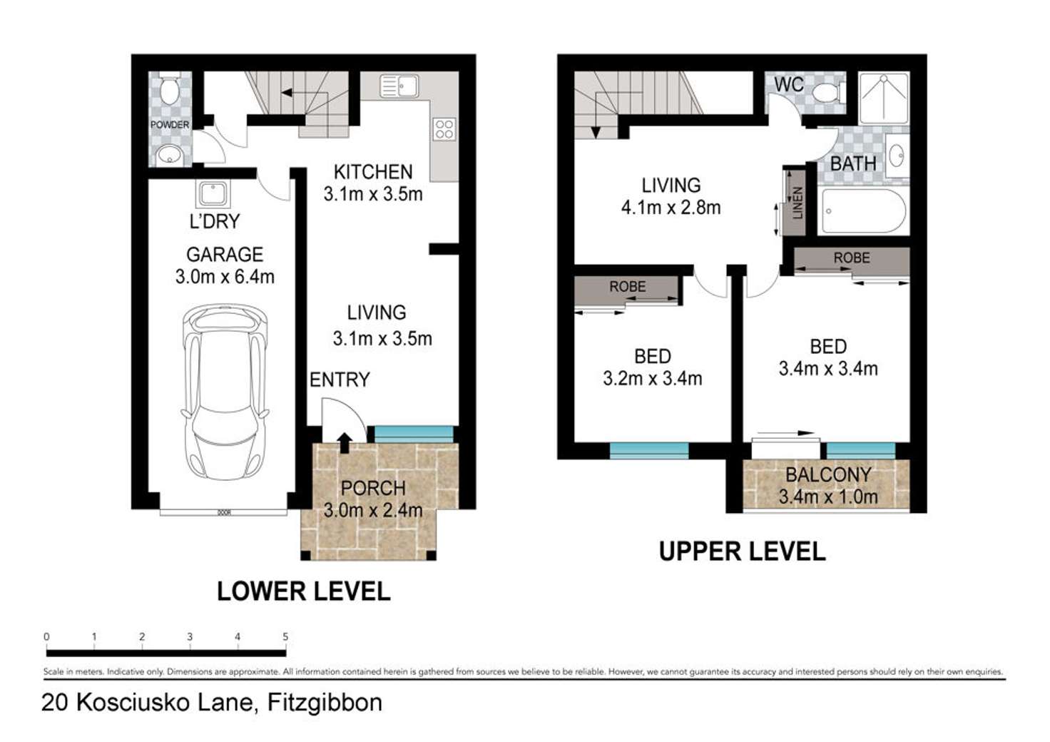 Floorplan of Homely house listing, 20 Kosciusko Lane, Fitzgibbon QLD 4018