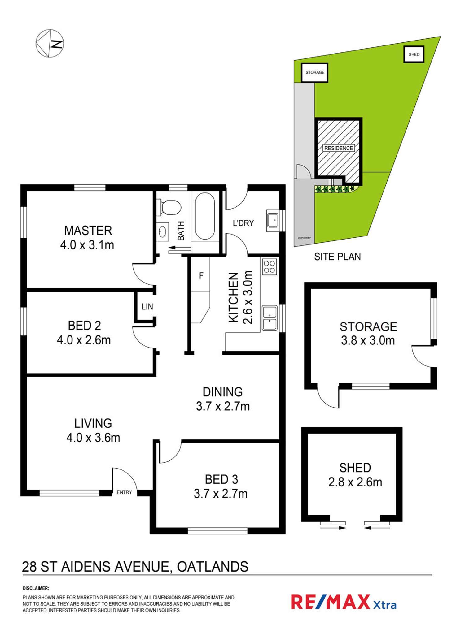 Floorplan of Homely house listing, 28 St Aidans Avenue, Oatlands NSW 2117