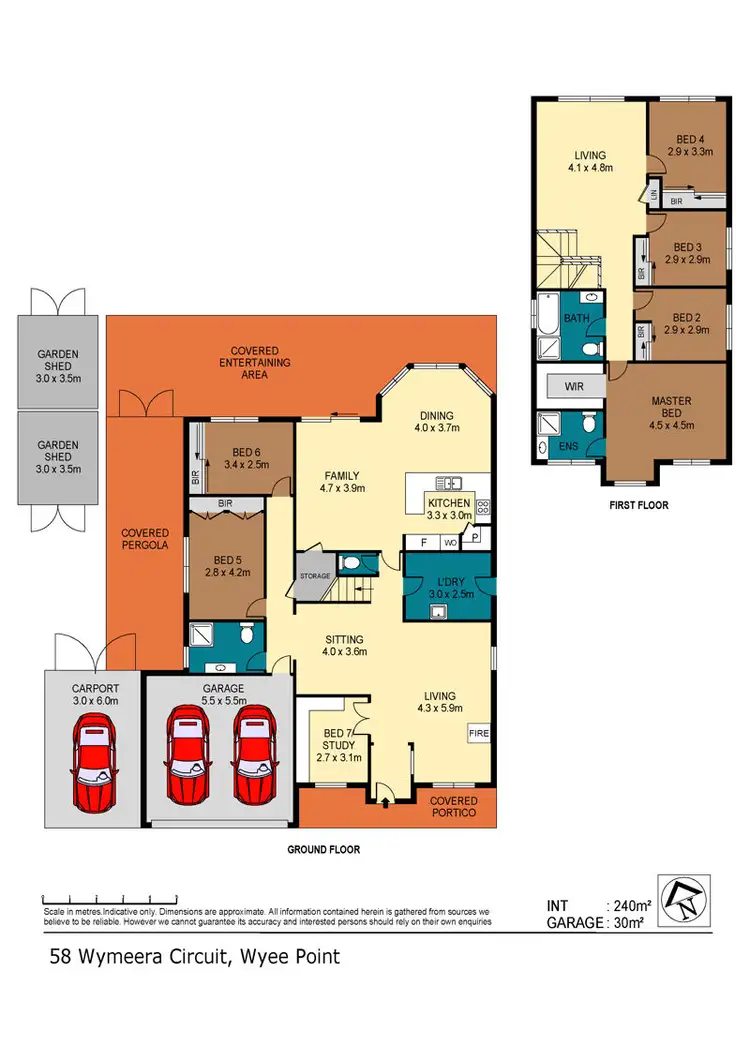 Floorplan of Homely house listing, 58 Wymeera Circuit, Wyee Point NSW 2259