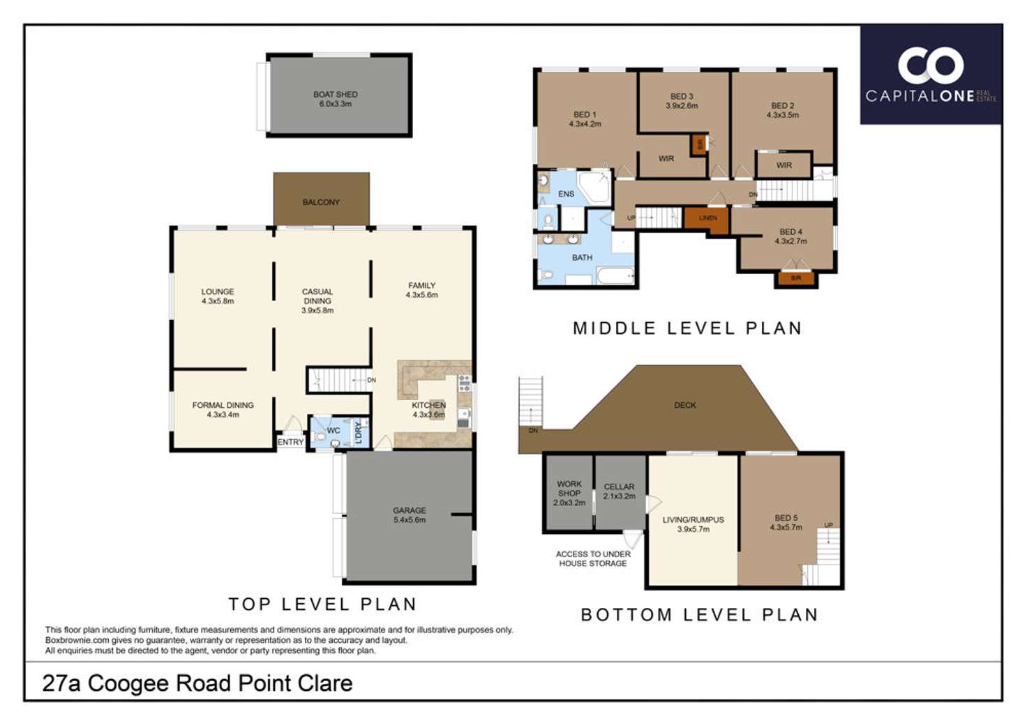 Floorplan of Homely house listing, 27a Coogee Road, Point Clare NSW 2250