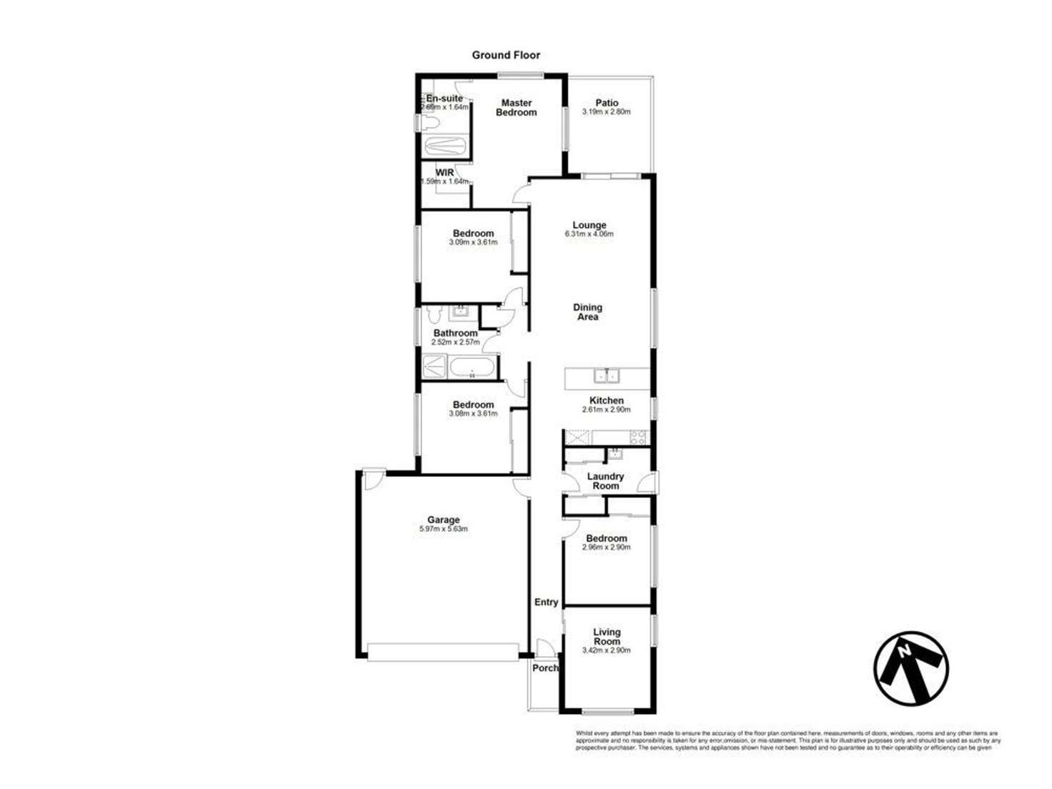 Floorplan of Homely house listing, 35 Amy Drive, Coomera QLD 4209