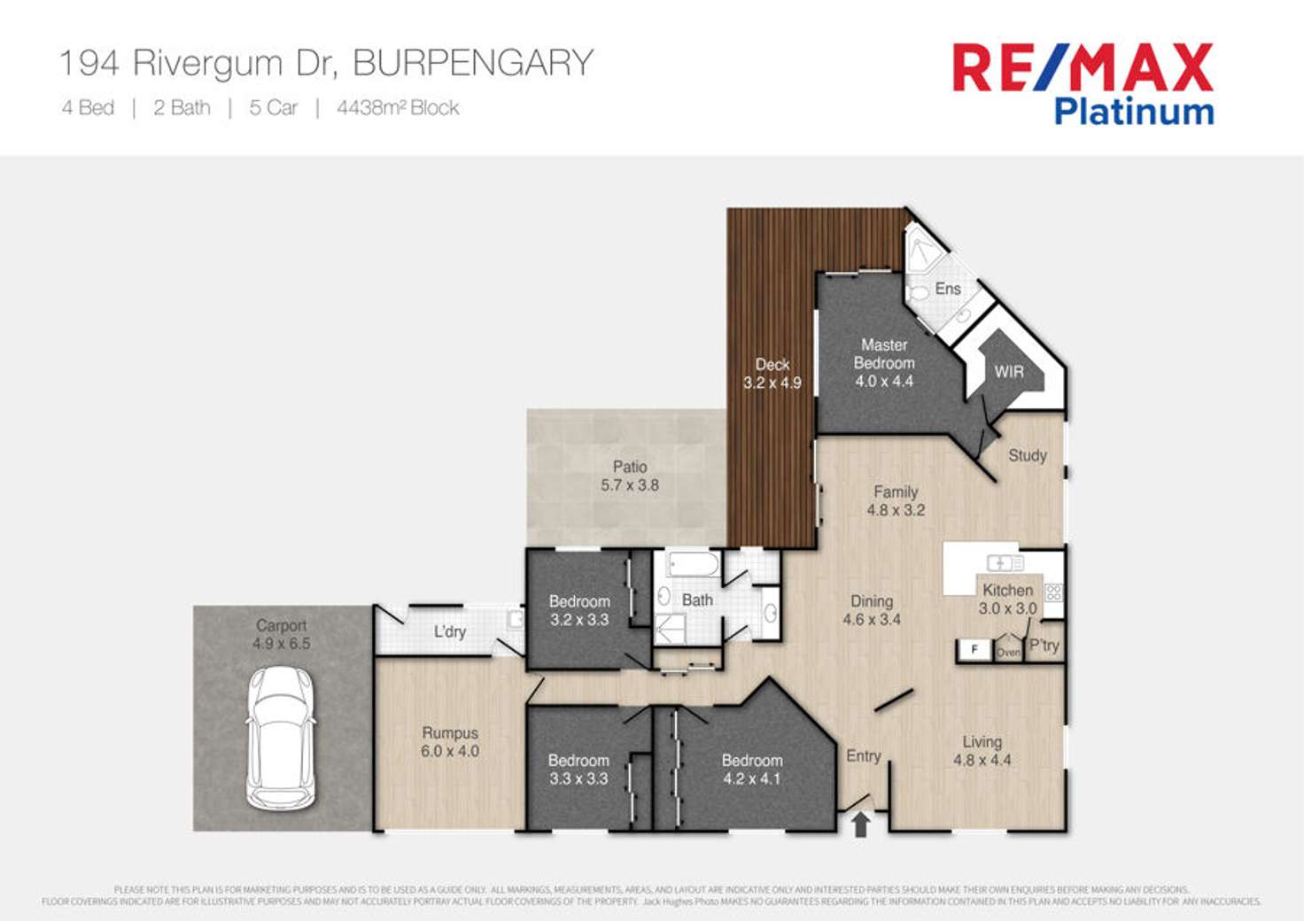 Floorplan of Homely house listing, 194 Rivergum Drive, Burpengary QLD 4505