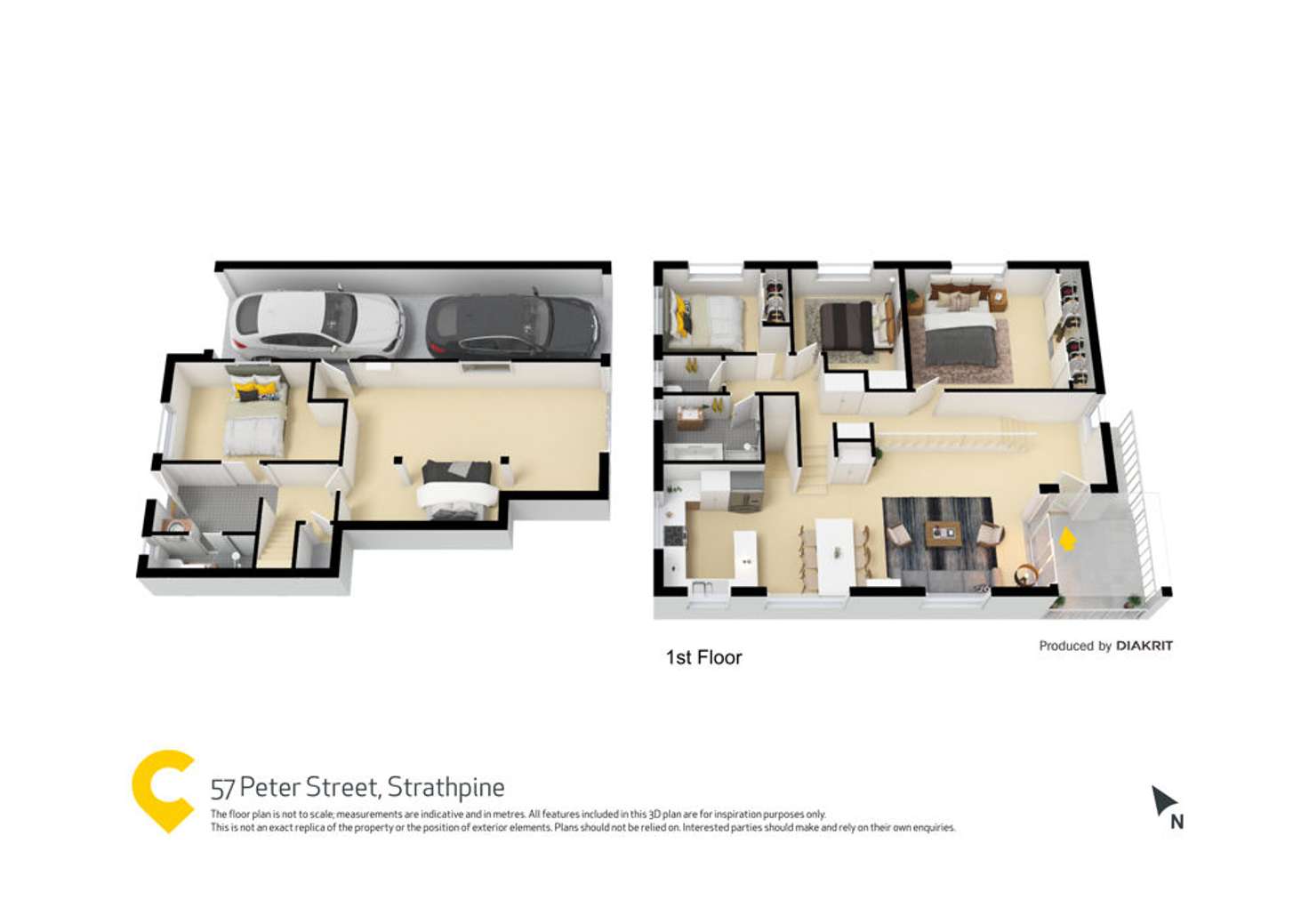 Floorplan of Homely house listing, 57 Peter Street, Strathpine QLD 4500