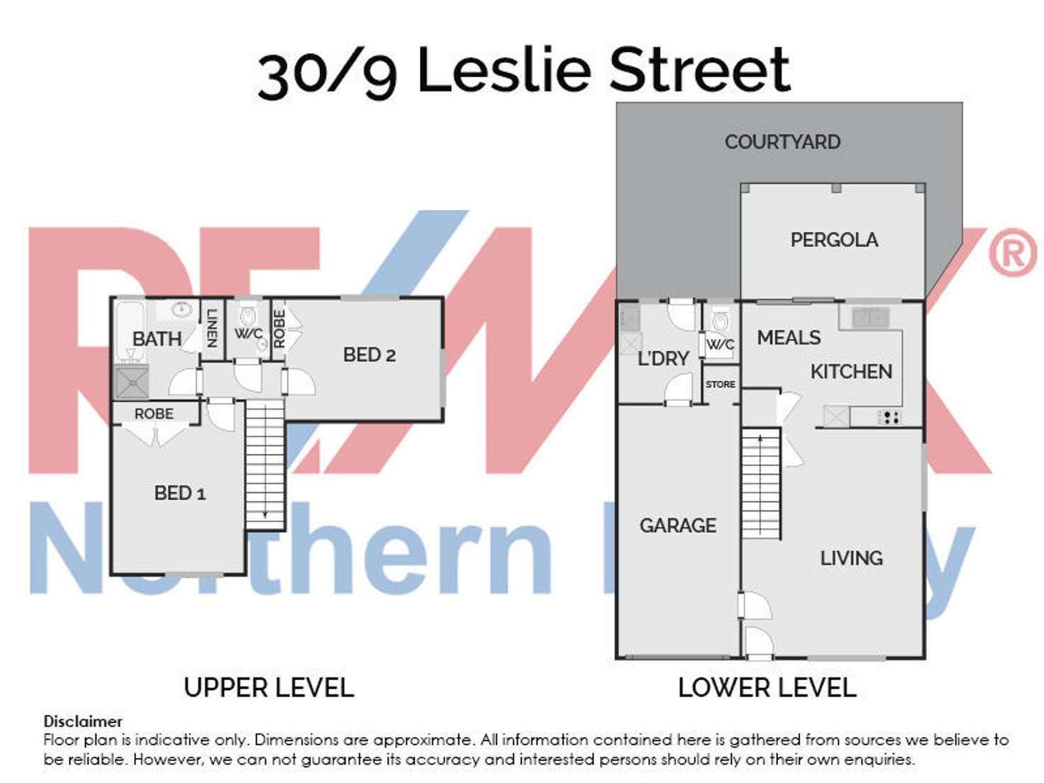 Floorplan of Homely townhouse listing, 30/9 Leslie Street, Arana Hills QLD 4054