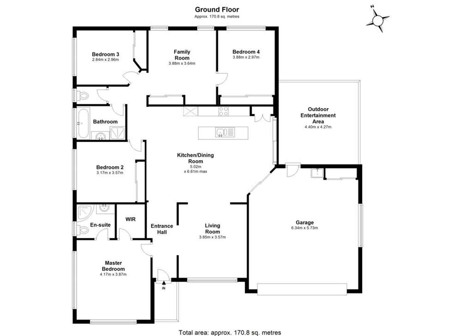 Floorplan of Homely house listing, 45 Kimberley Drive, Burpengary QLD 4505