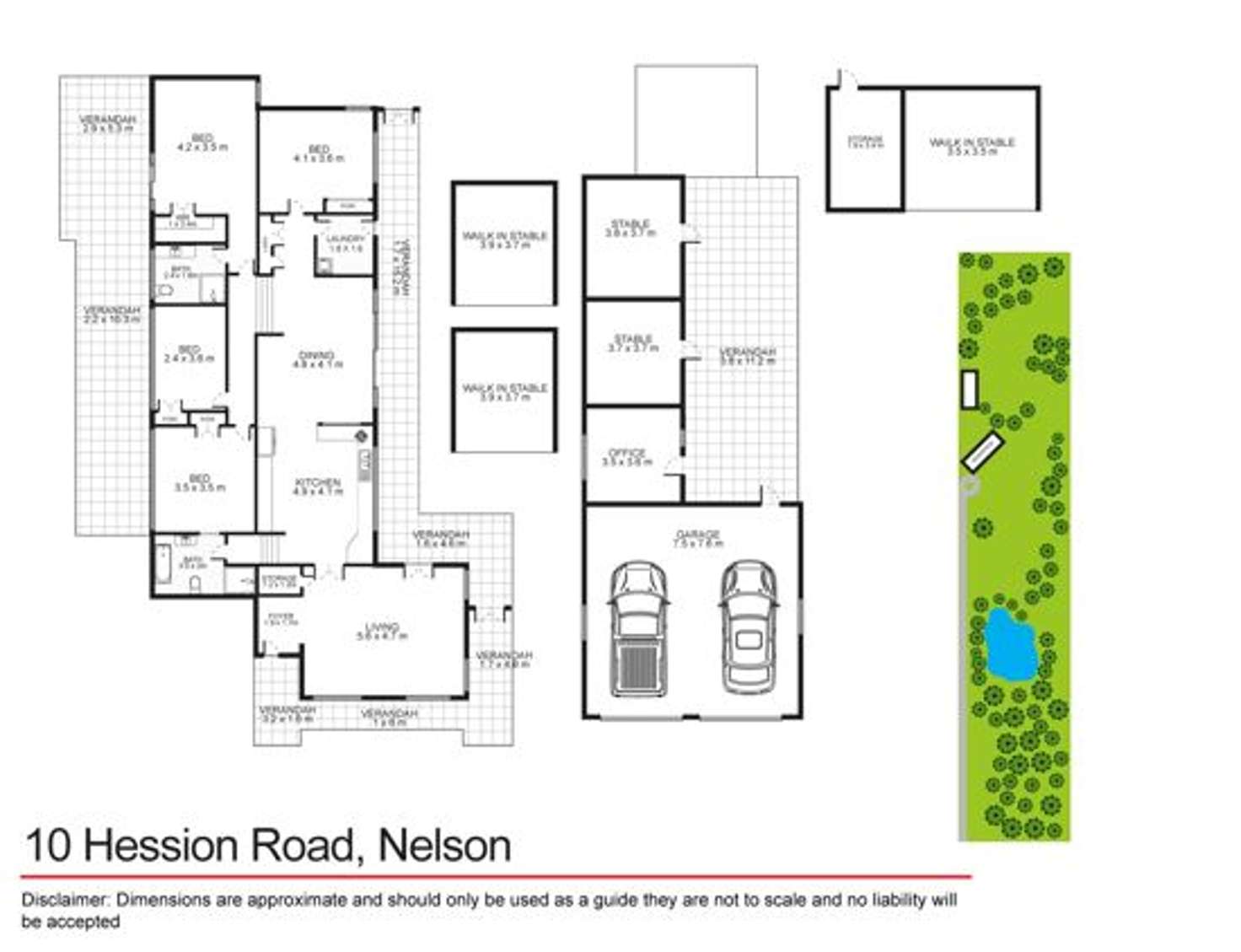 Floorplan of Homely house listing, 10 Hession Road, Nelson NSW 2765
