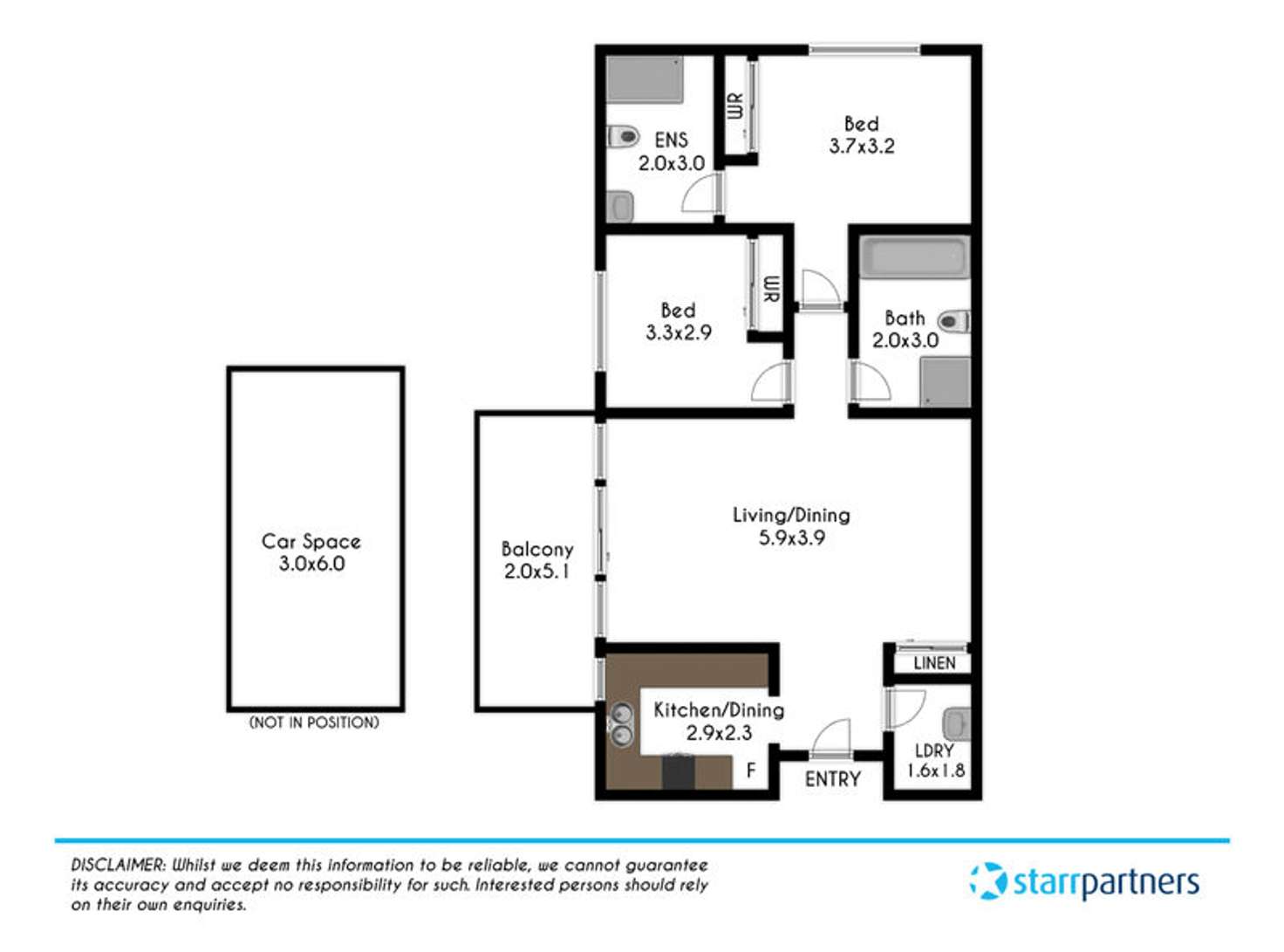 Floorplan of Homely unit listing, 24/298 Pennant Hills Road, Pennant Hills NSW 2120