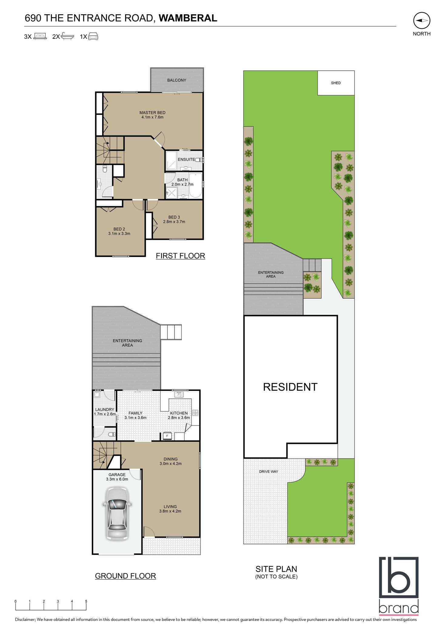 Floorplan of Homely house listing, 690 The Entrance Road, Wamberal NSW 2260