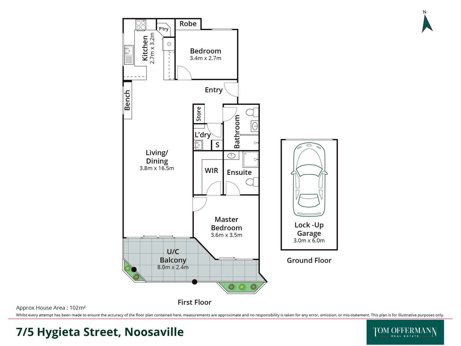 Floorplan of Homely unit listing, 7/5 Hygieta Street, Noosaville QLD 4566