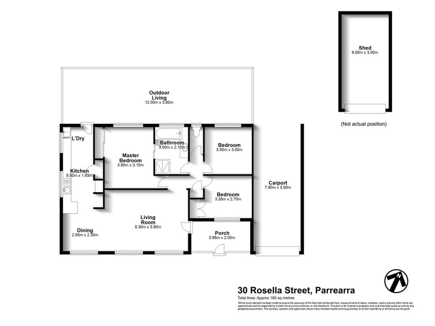 Floorplan of Homely house listing, 30 Rosella Street, Parrearra QLD 4575