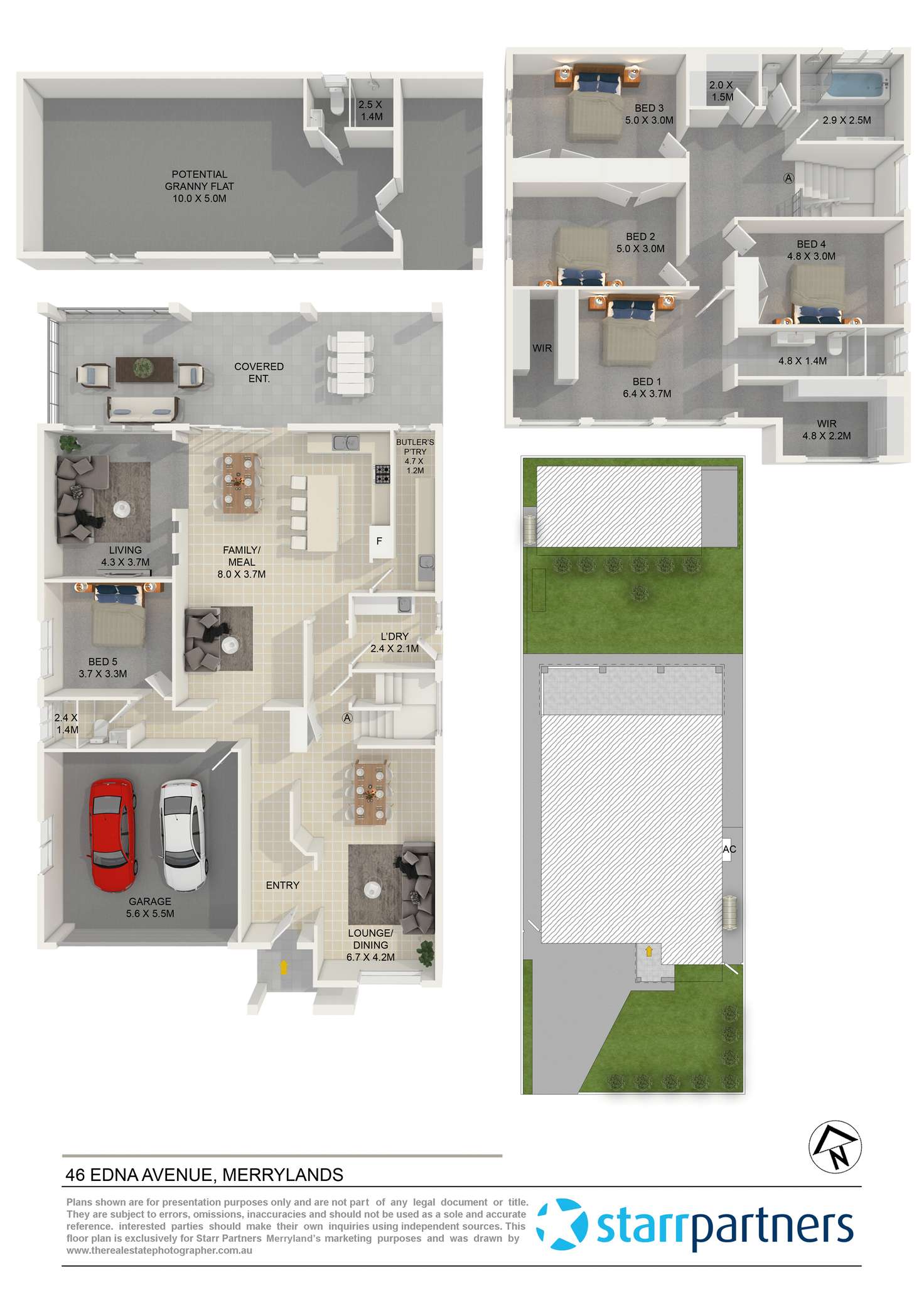 Floorplan of Homely house listing, 46 Edna Avenue, Merrylands NSW 2160