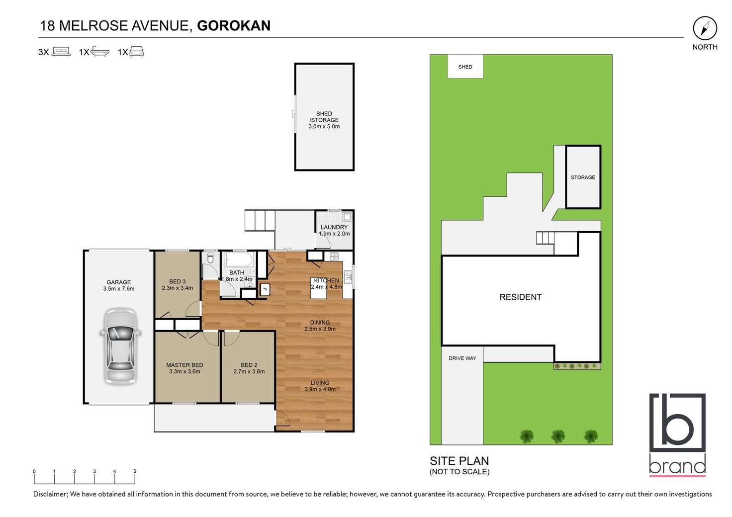 Floorplan of Homely house listing, 18 Melrose Avenue, Gorokan NSW 2263