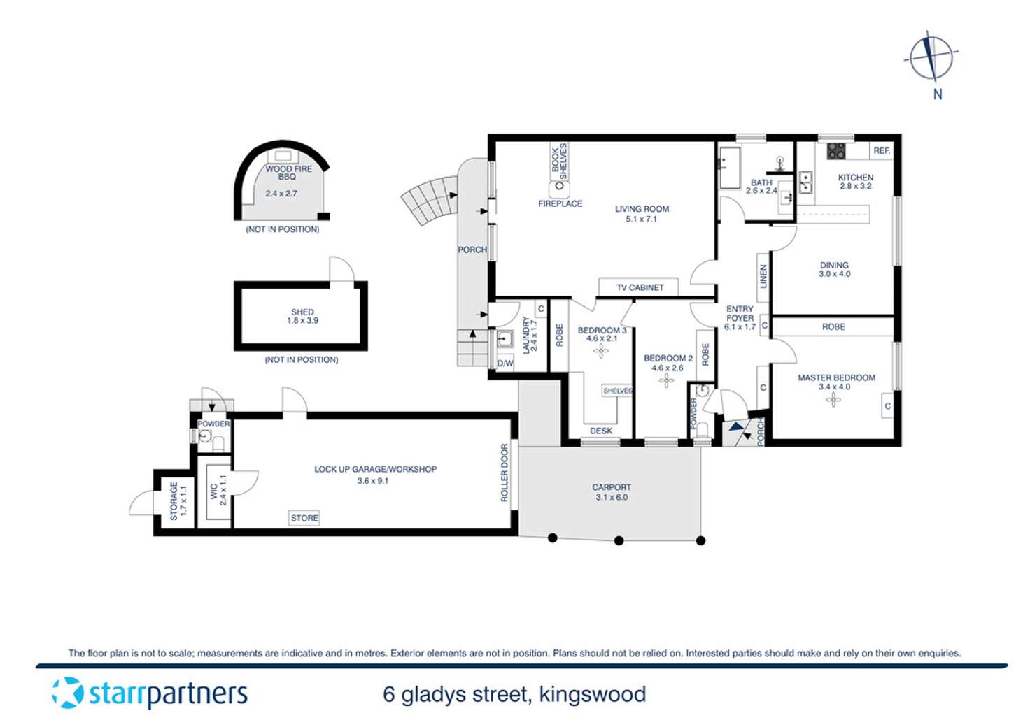 Floorplan of Homely house listing, 6 Gladys Street, Kingswood NSW 2747