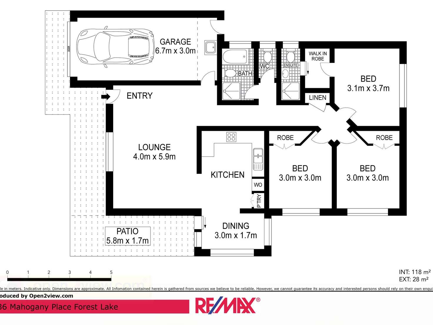 Floorplan of Homely house listing, 36 Mahogany Pl, Forest Lake QLD 4078