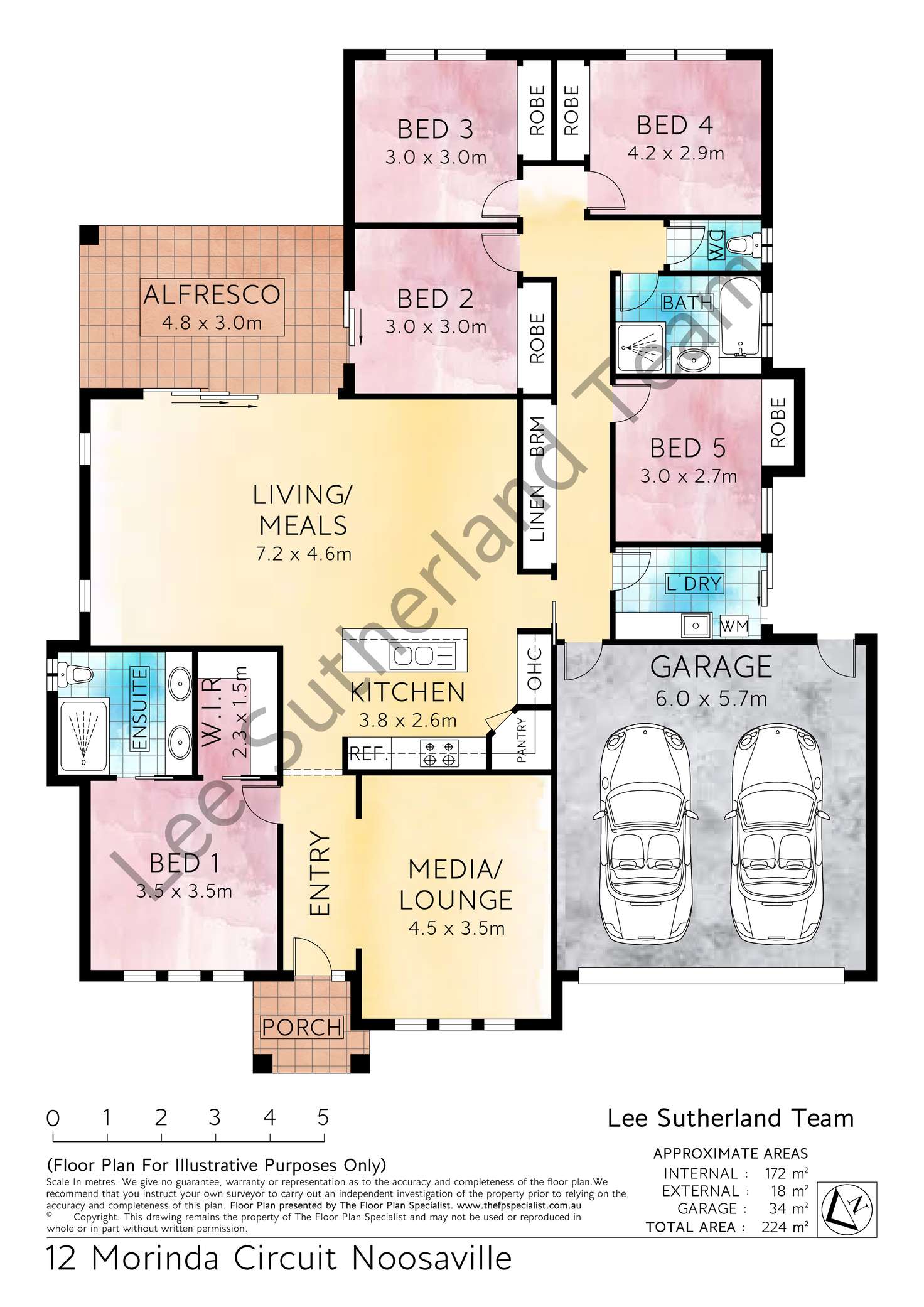 Floorplan of Homely house listing, 12 Morinda Circuit, Noosaville QLD 4566