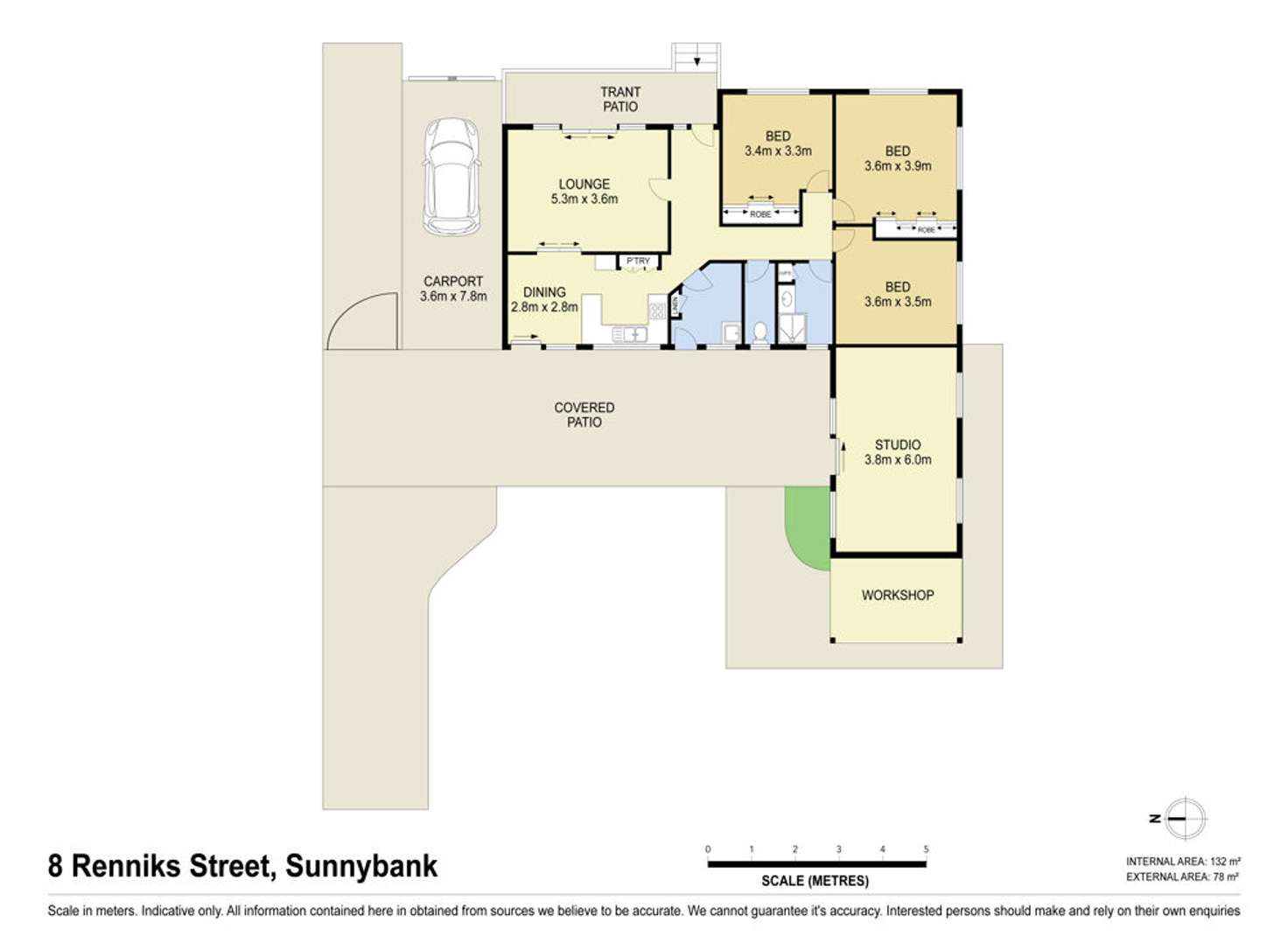 Floorplan of Homely house listing, 8 RENNIKS ST, Sunnybank QLD 4109