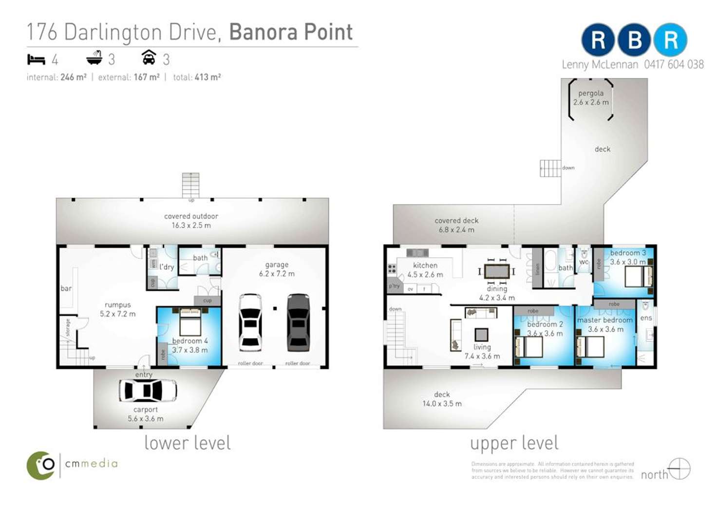Floorplan of Homely house listing, 176 Darlington Drive, Banora Point NSW 2486