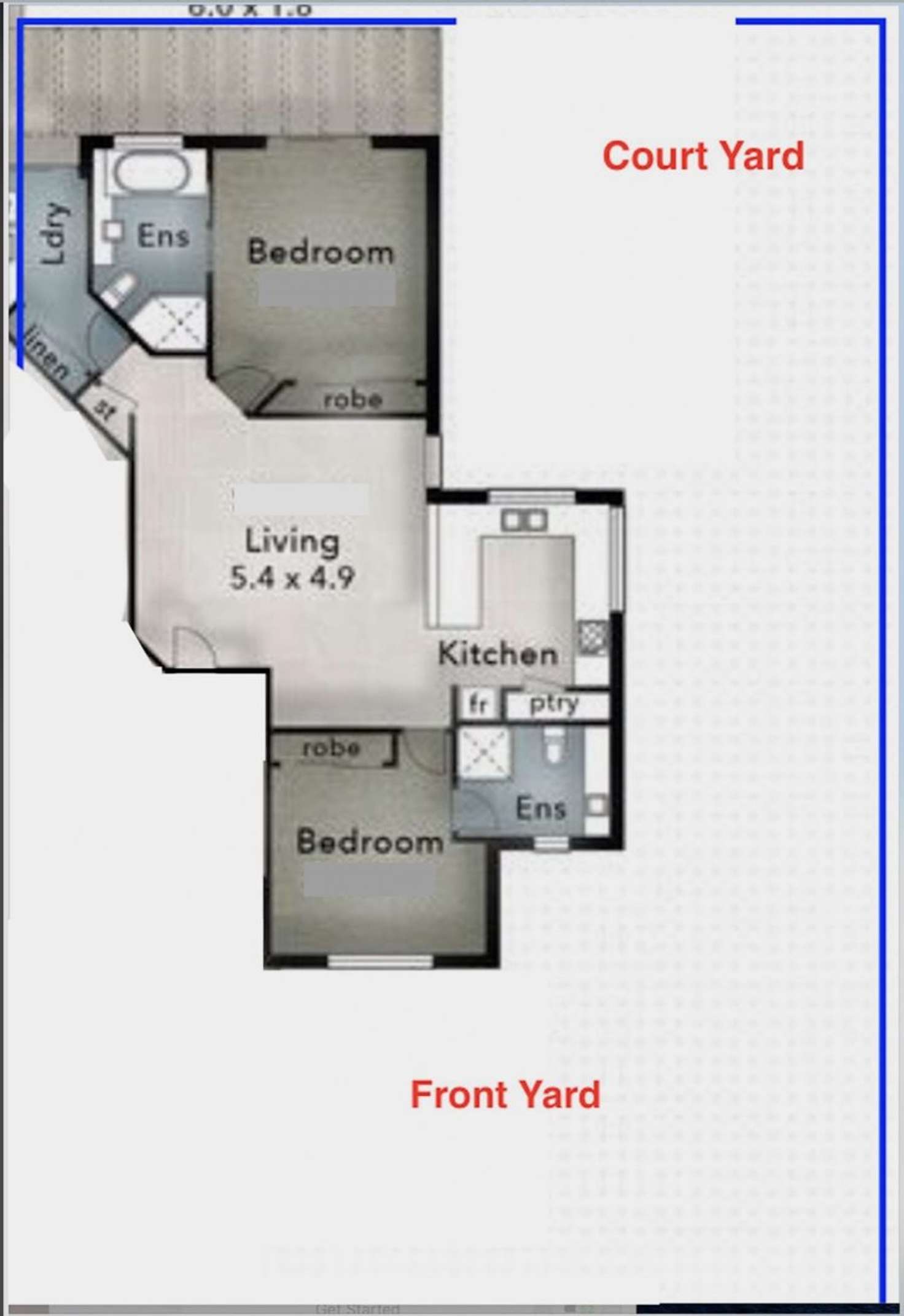 Floorplan of Homely unit listing, 8 Bushlark Street, Varsity Lakes QLD 4227