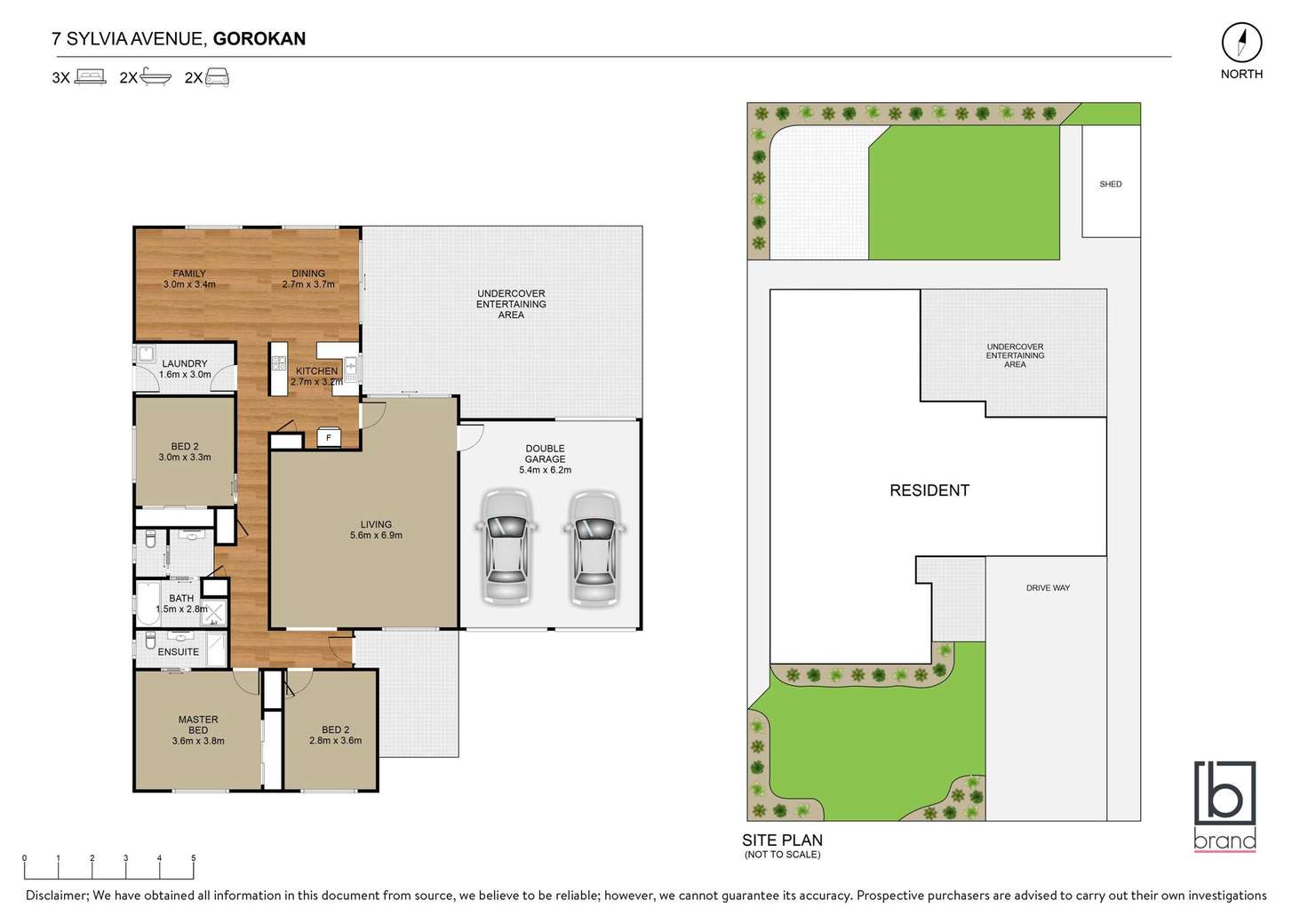 Floorplan of Homely house listing, 7 Sylvia Avenue, Gorokan NSW 2263