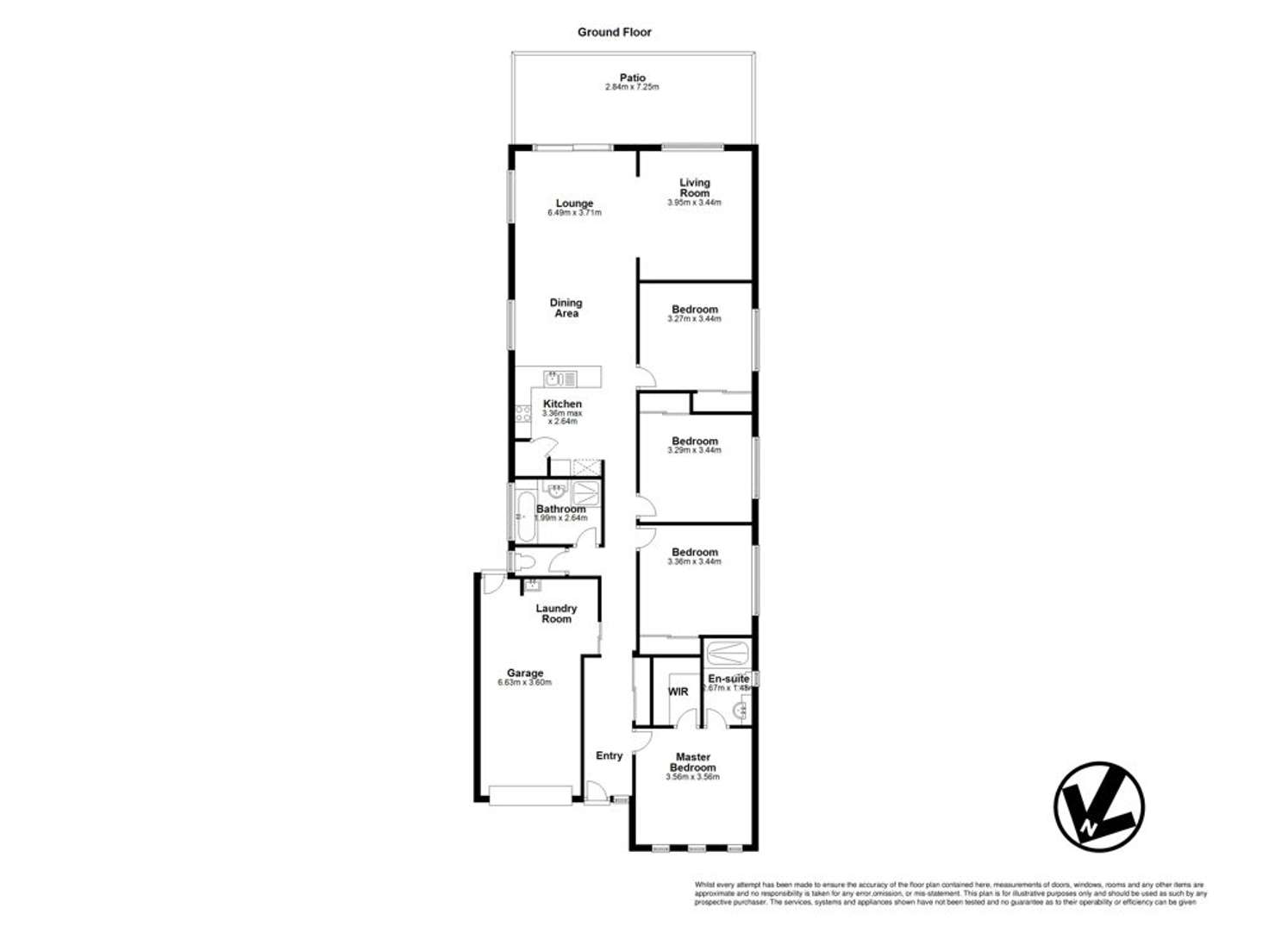 Floorplan of Homely house listing, 8 Riverside Crescent, Springfield Lakes QLD 4300