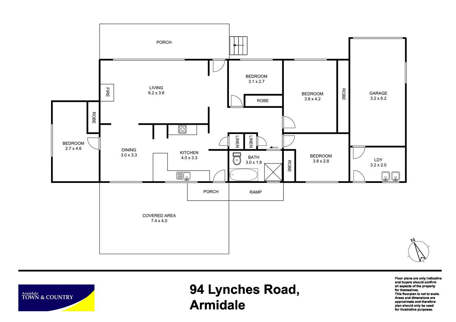 Floorplan of Homely house listing, 94 Lynches Road, Armidale NSW 2350