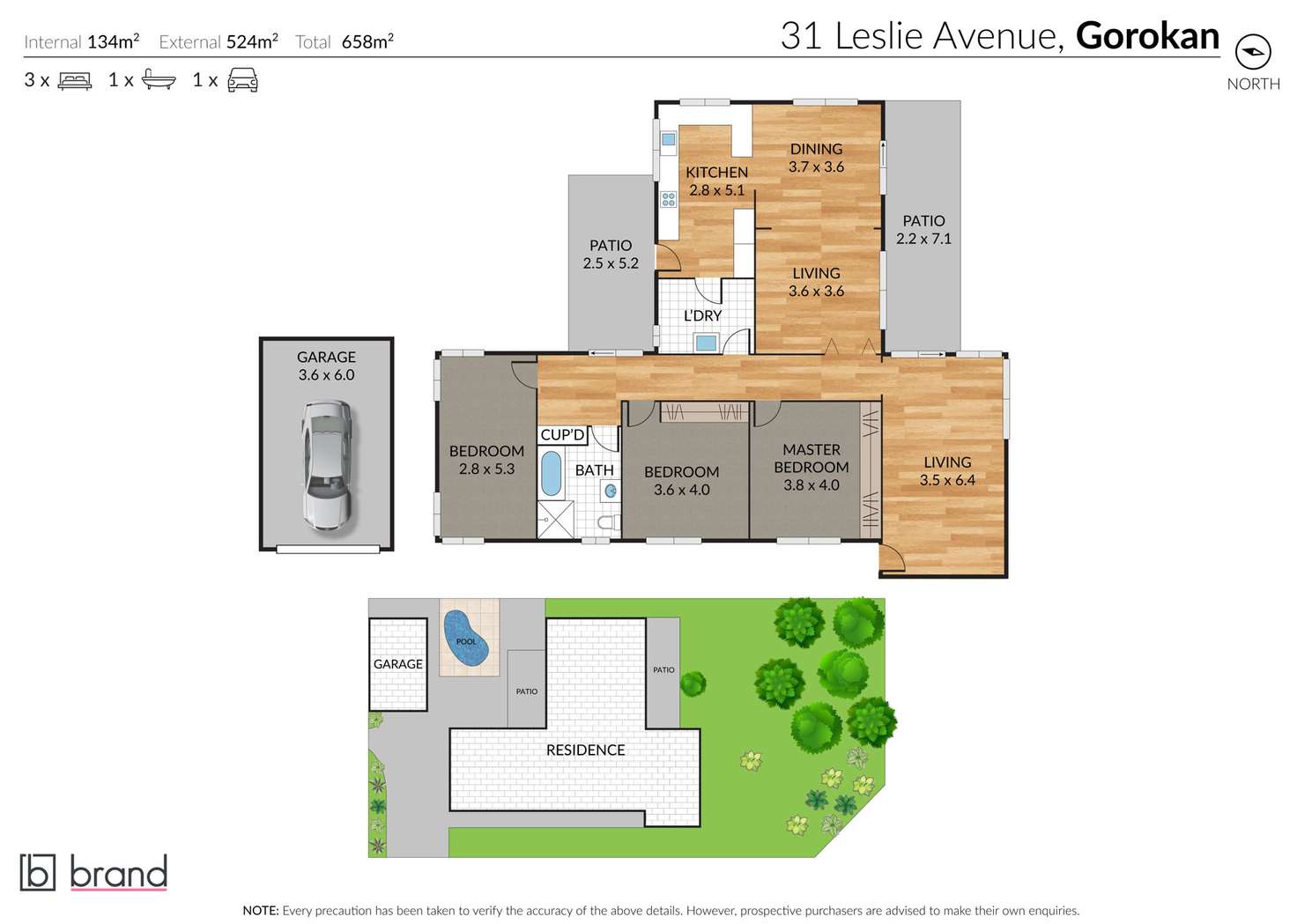 Floorplan of Homely house listing, 31 Leslie Avenue, Gorokan NSW 2263