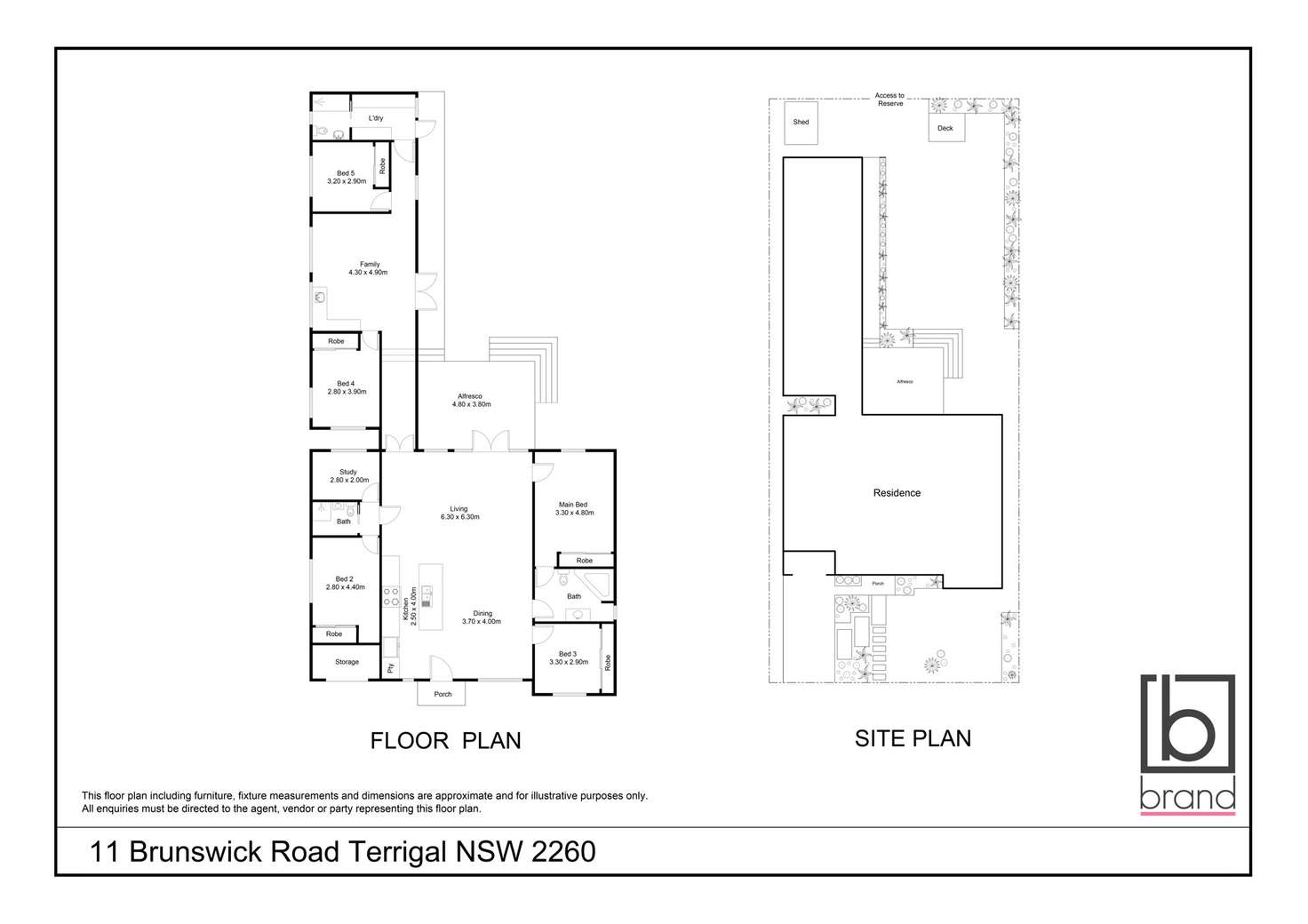 Floorplan of Homely house listing, 11 Brunswick Road, Terrigal NSW 2260