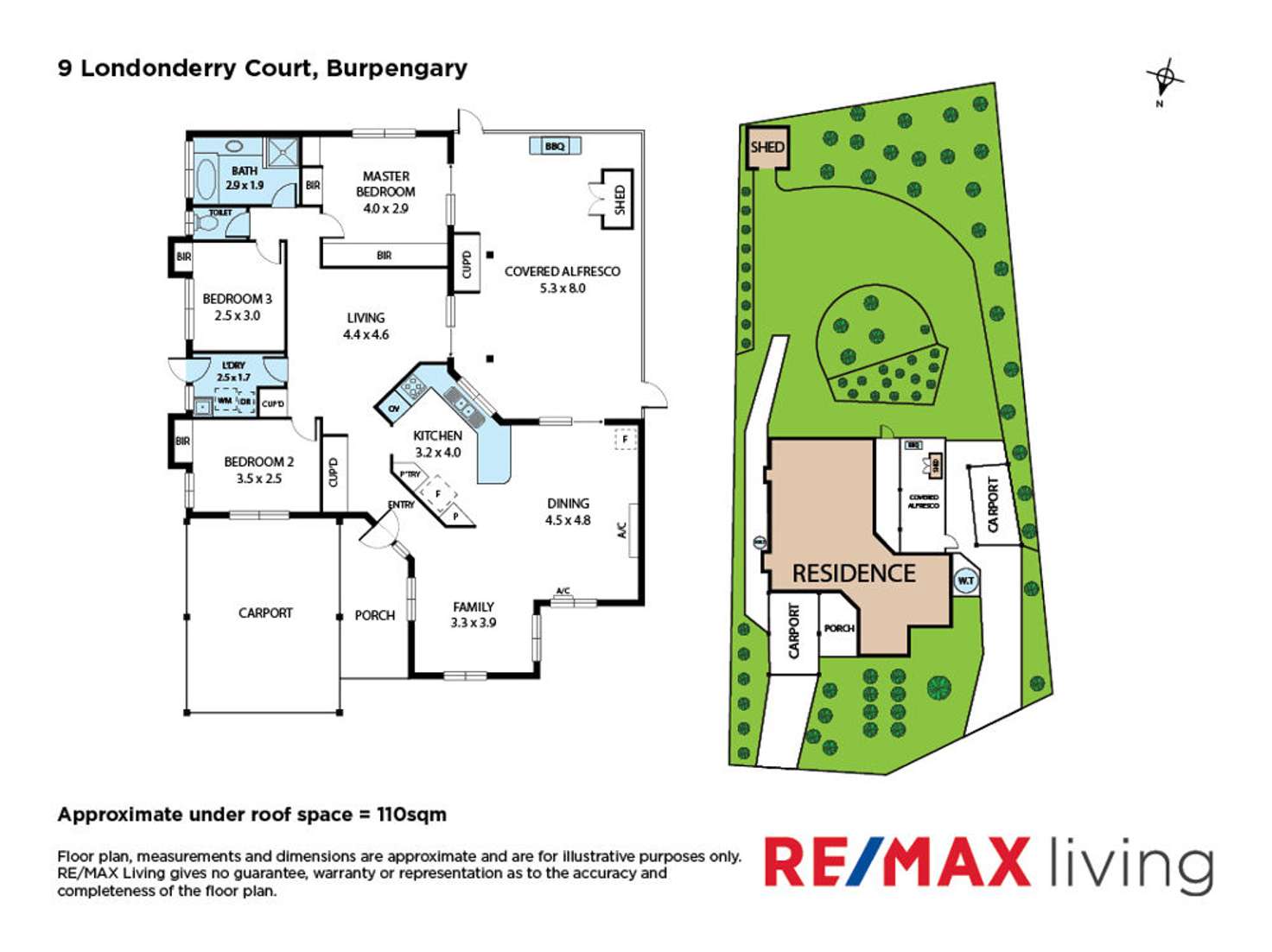 Floorplan of Homely house listing, 9 Londonderry Court, Burpengary QLD 4505