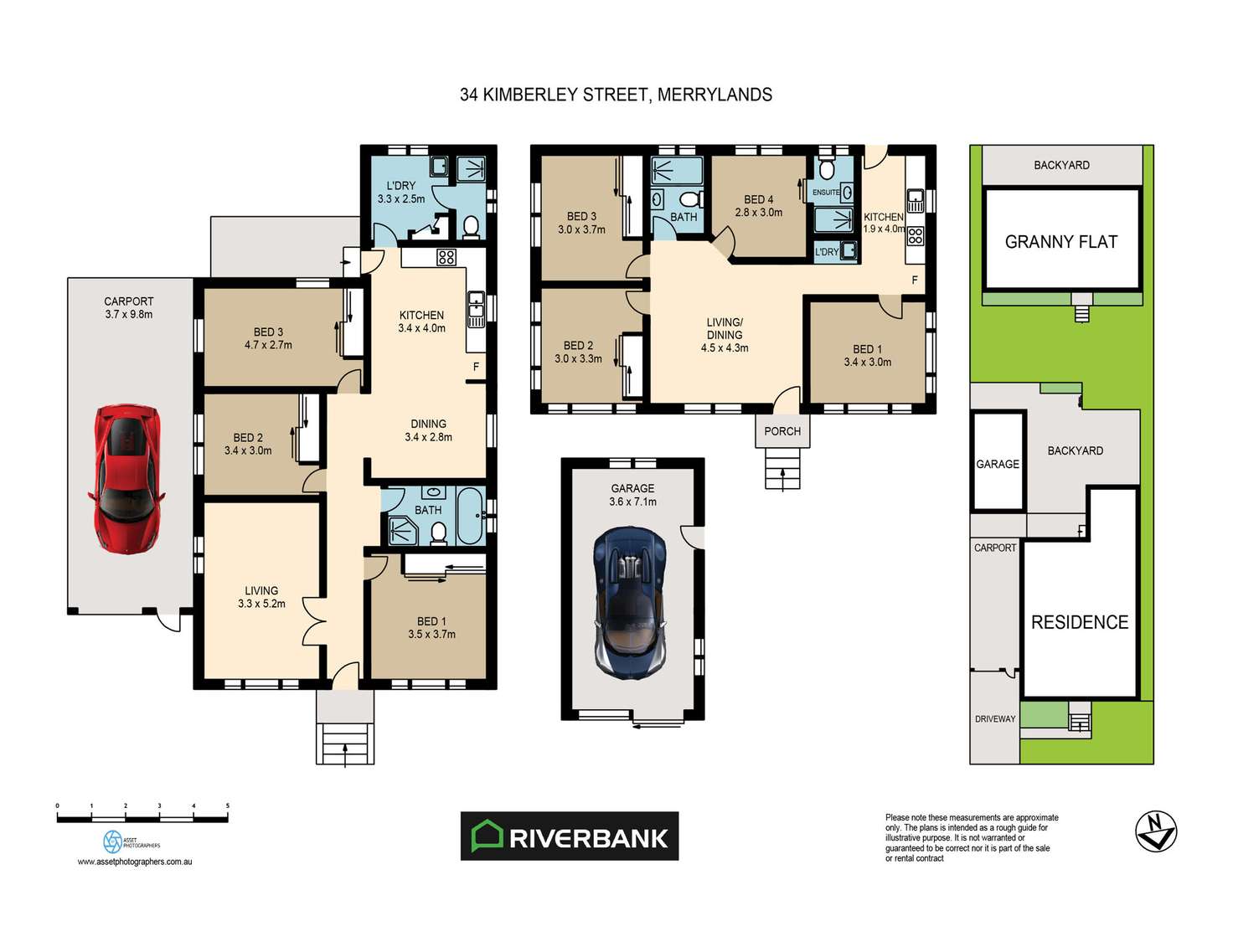 Floorplan of Homely house listing, 34 Kimberley Street, Merrylands NSW 2160