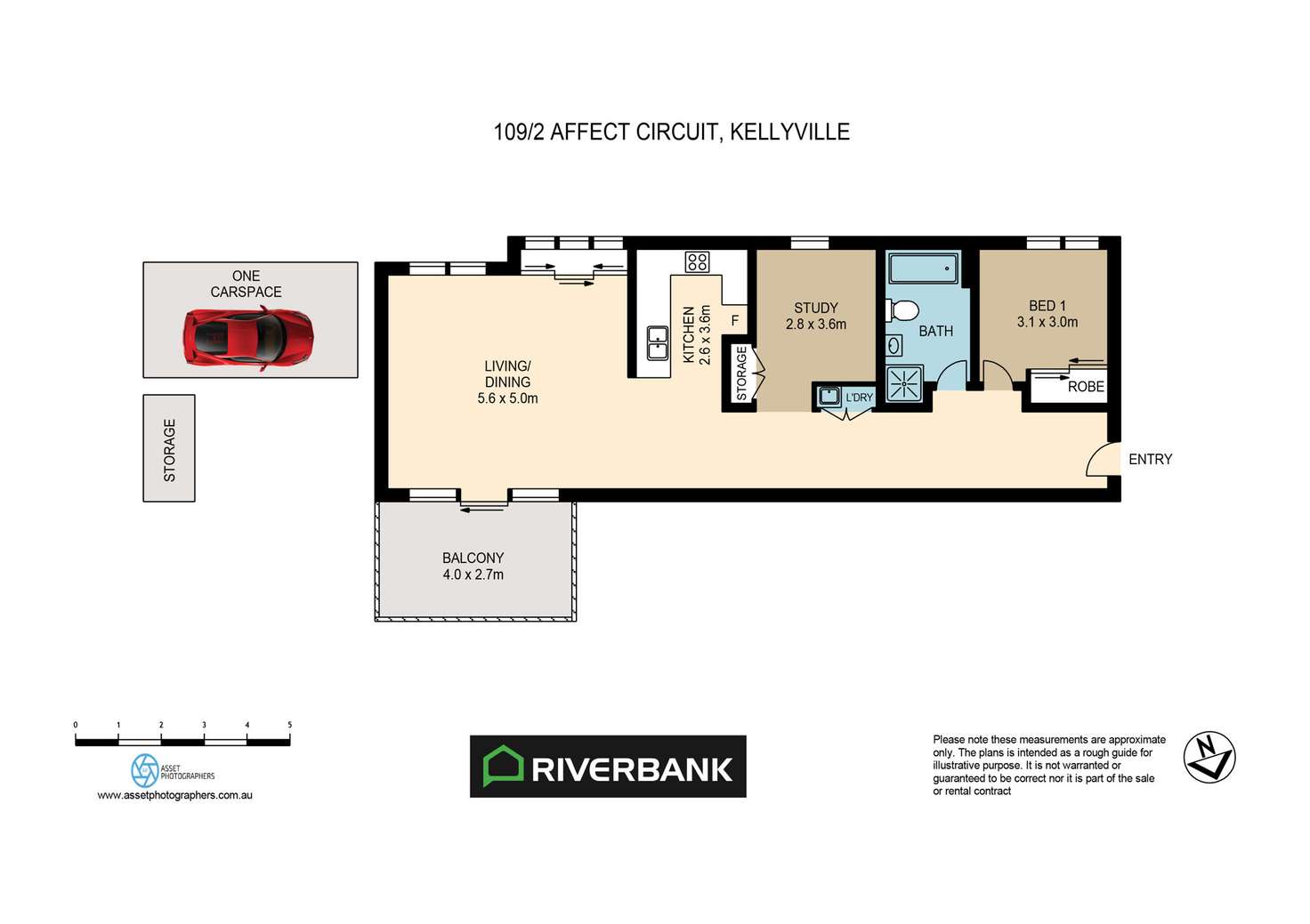 Floorplan of Homely unit listing, 109/2 Affleck Circuit, Kellyville NSW 2155