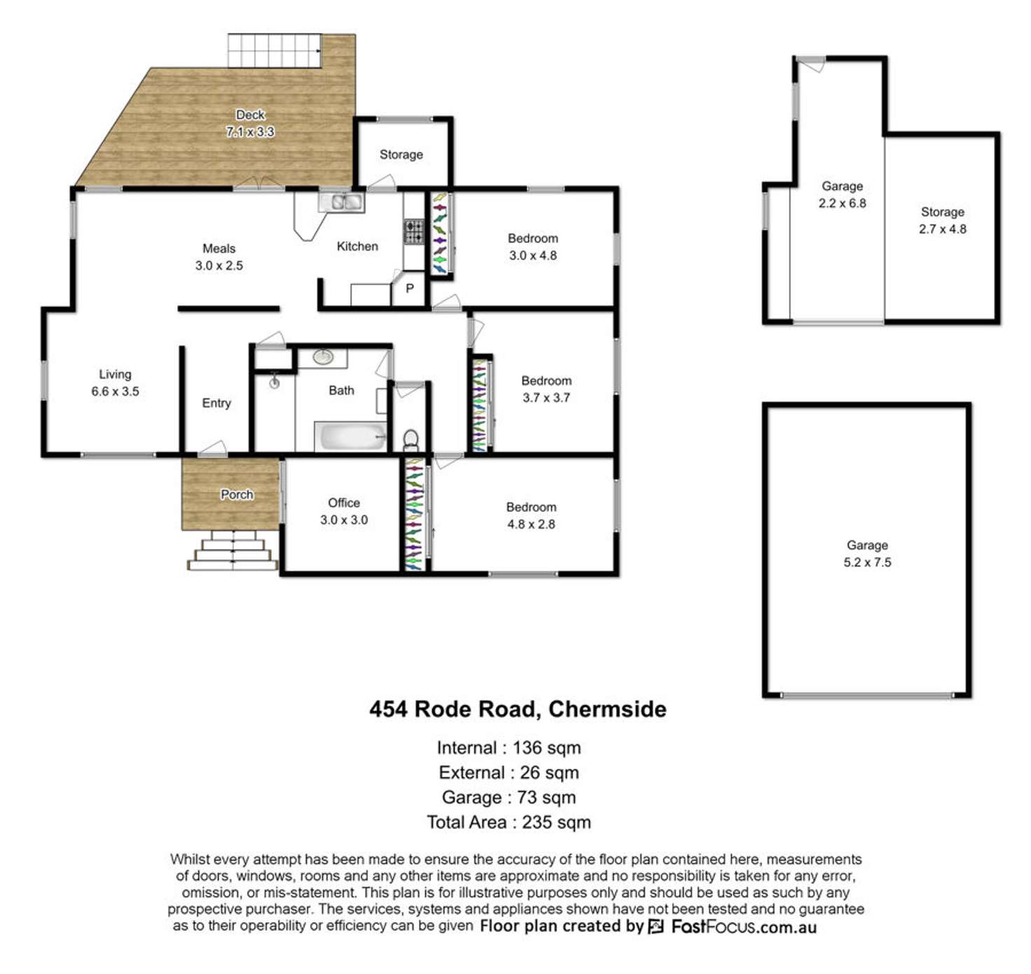 Floorplan of Homely house listing, 454 Rode Road, Chermside QLD 4032