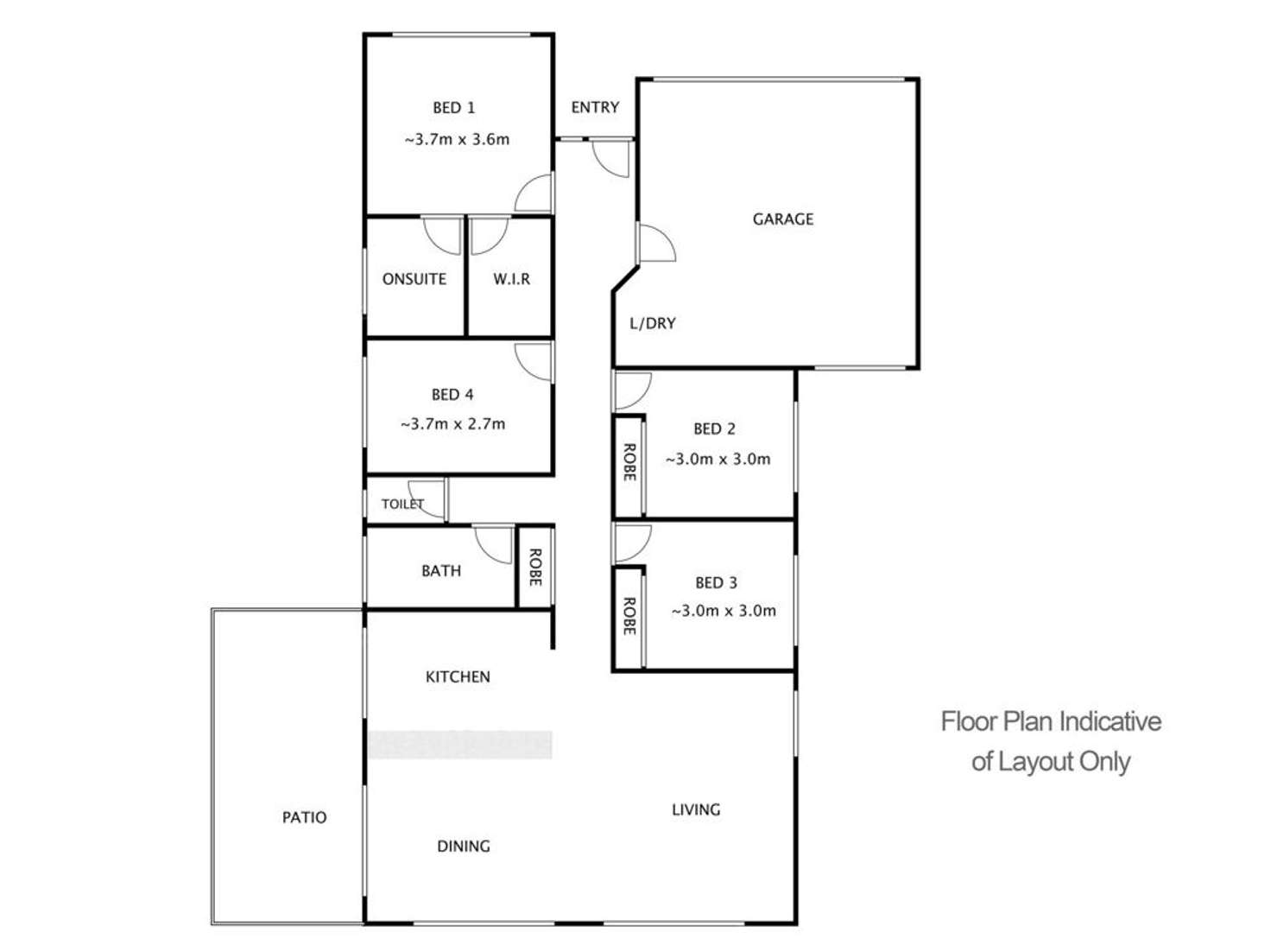 Floorplan of Homely house listing, 2/17 Lynelle Street, Marsden QLD 4132