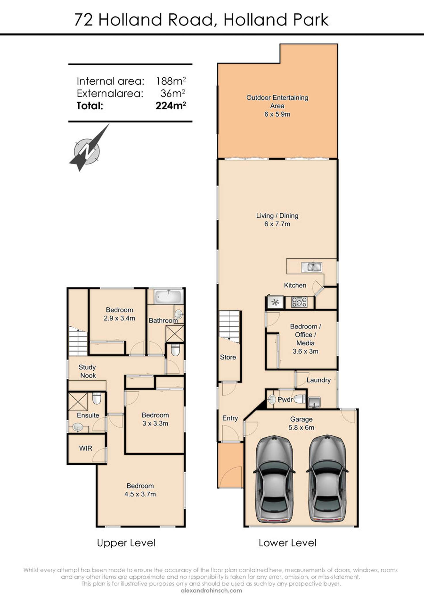 Floorplan of Homely house listing, 72 Holland Road, Holland Park QLD 4121