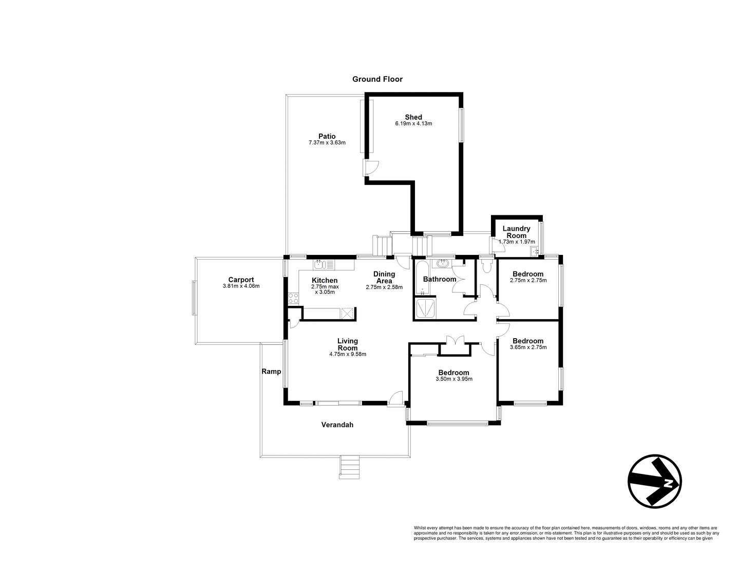Floorplan of Homely house listing, 201 Marsden Road, Kallangur QLD 4503
