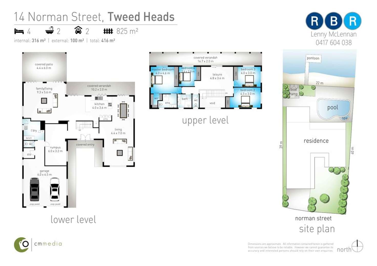 Floorplan of Homely house listing, 14 Norman Street, Tweed Heads NSW 2485