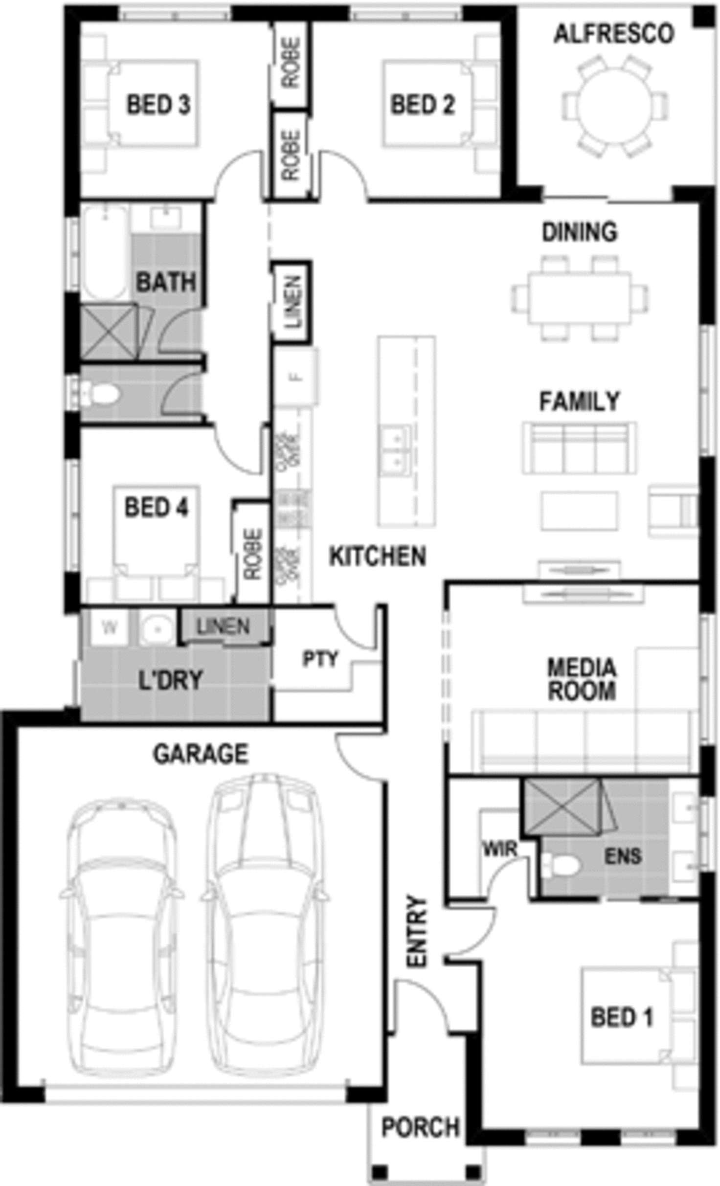 Floorplan of Homely residentialLand listing, 72 Rex Hills Drive, Ripley QLD 4306