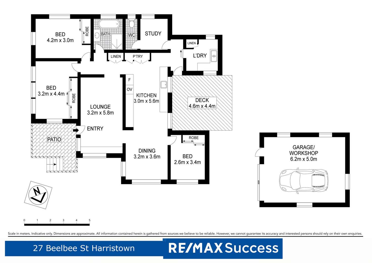 Floorplan of Homely house listing, 27 Beelbee Street, Harristown QLD 4350