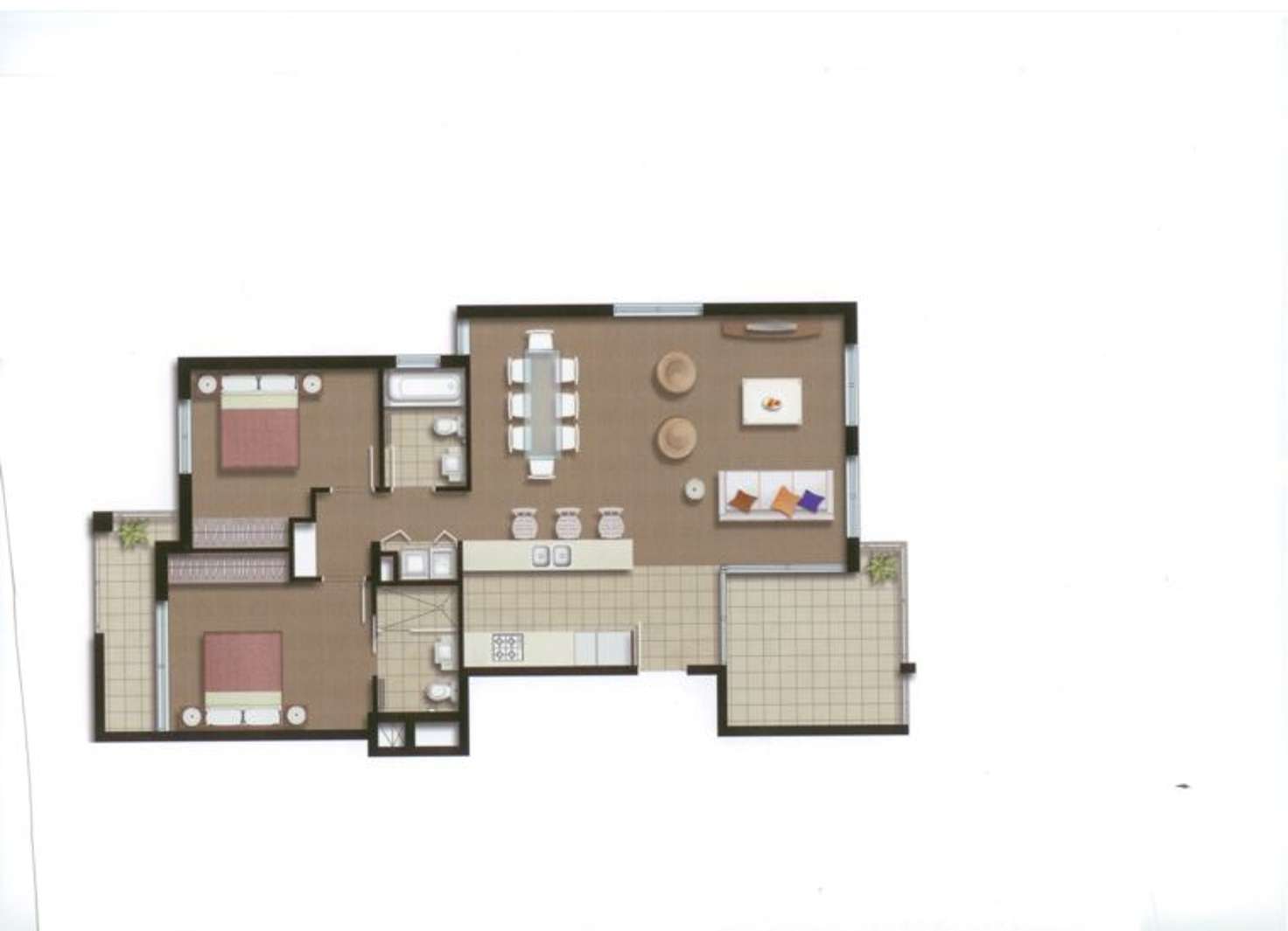 Floorplan of Homely apartment listing, 5206/12 Executive Drive, Burleigh Waters QLD 4220