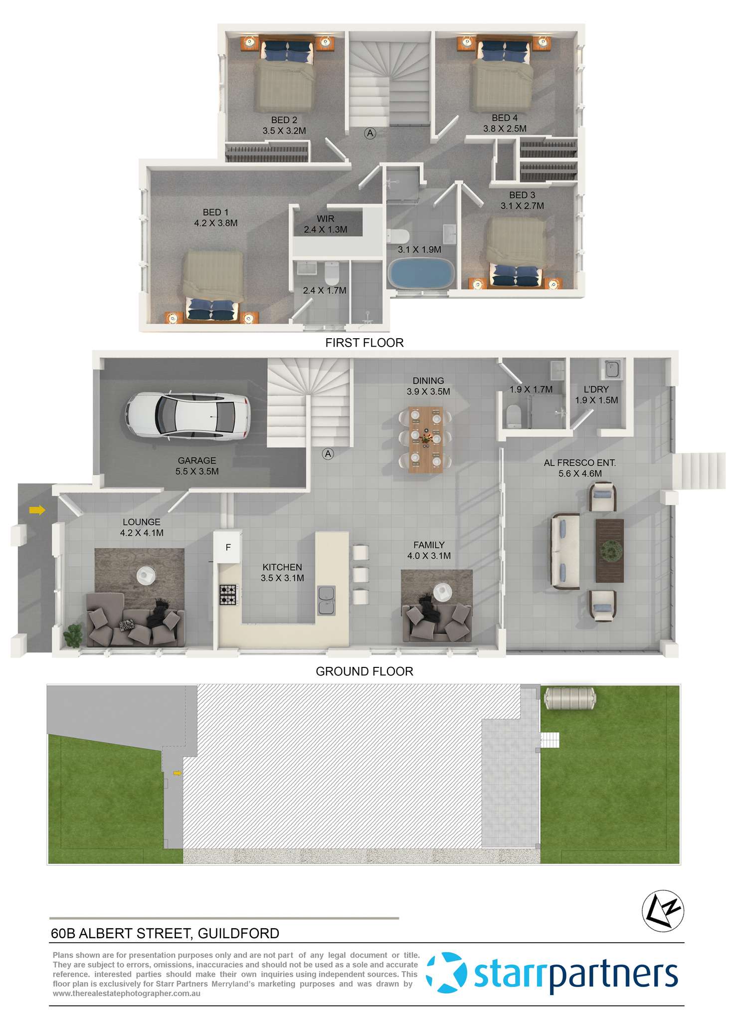 Floorplan of Homely house listing, 60b Albert Street, Guildford NSW 2161