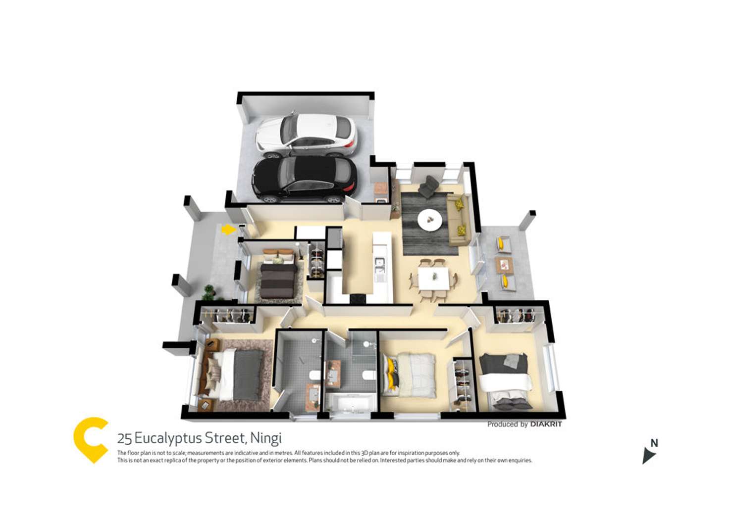 Floorplan of Homely house listing, 25 Eucalyptus Street, Ningi QLD 4511