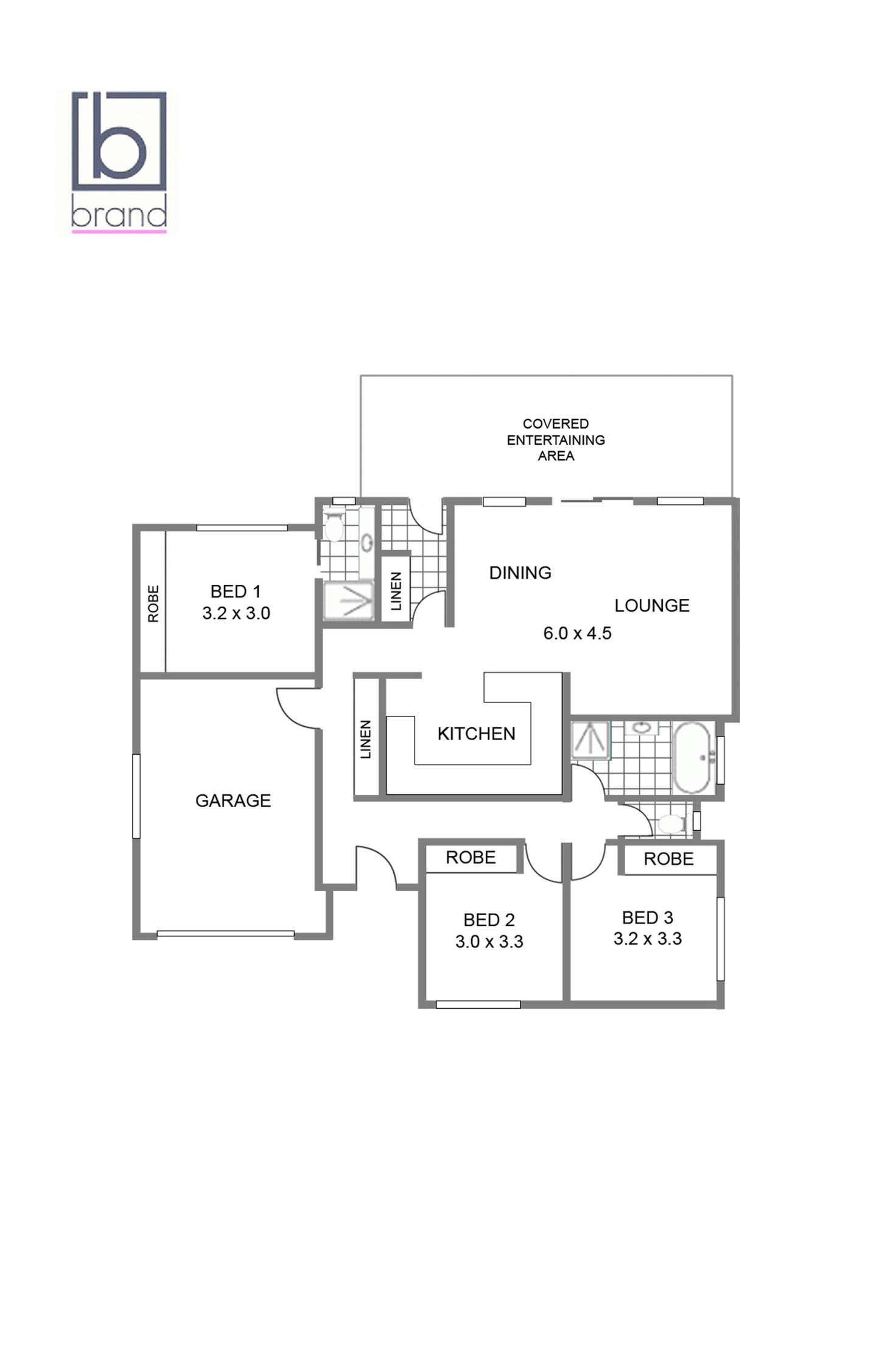 Floorplan of Homely house listing, 2/56 Crossingham Street, Toukley NSW 2263