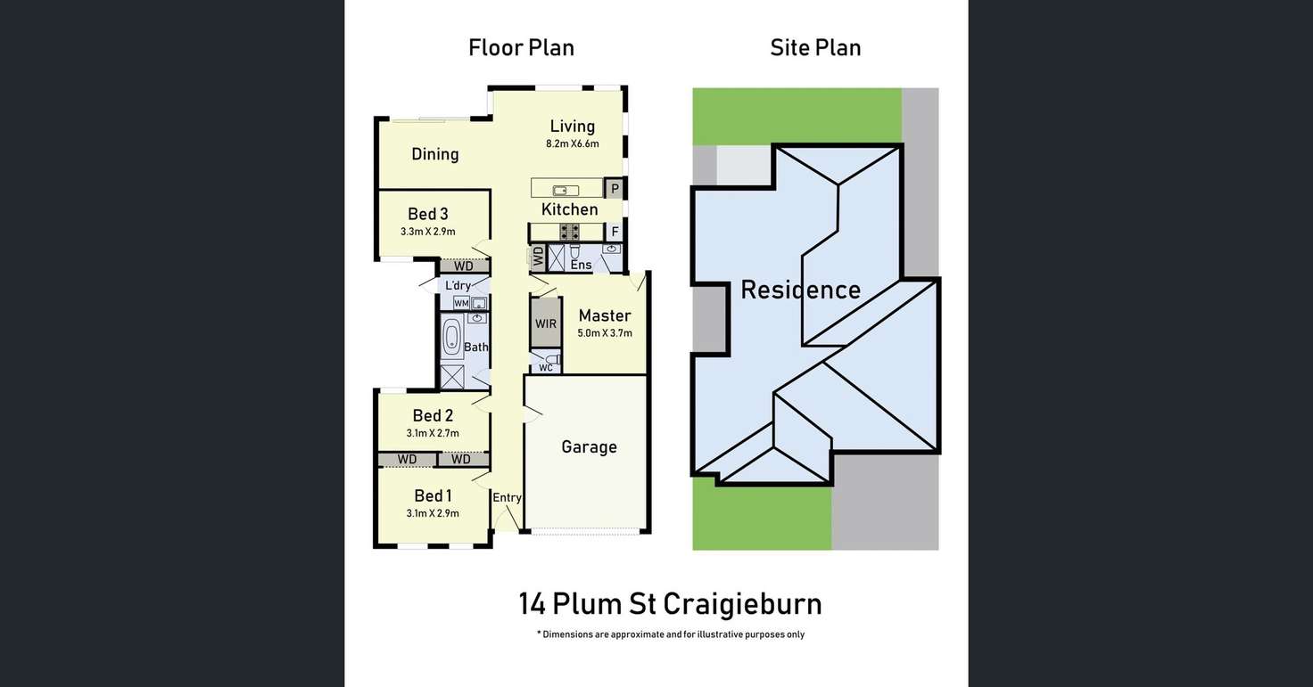 Floorplan of Homely house listing, 14 Plum Street, Craigieburn VIC 3064