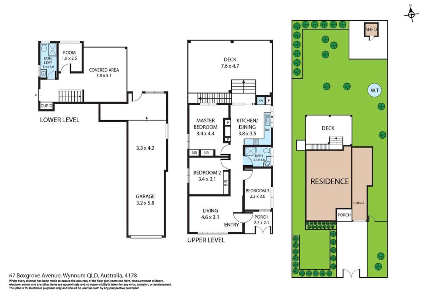 Floorplan of Homely house listing, 67 Boxgrove Avenue, Wynnum QLD 4178