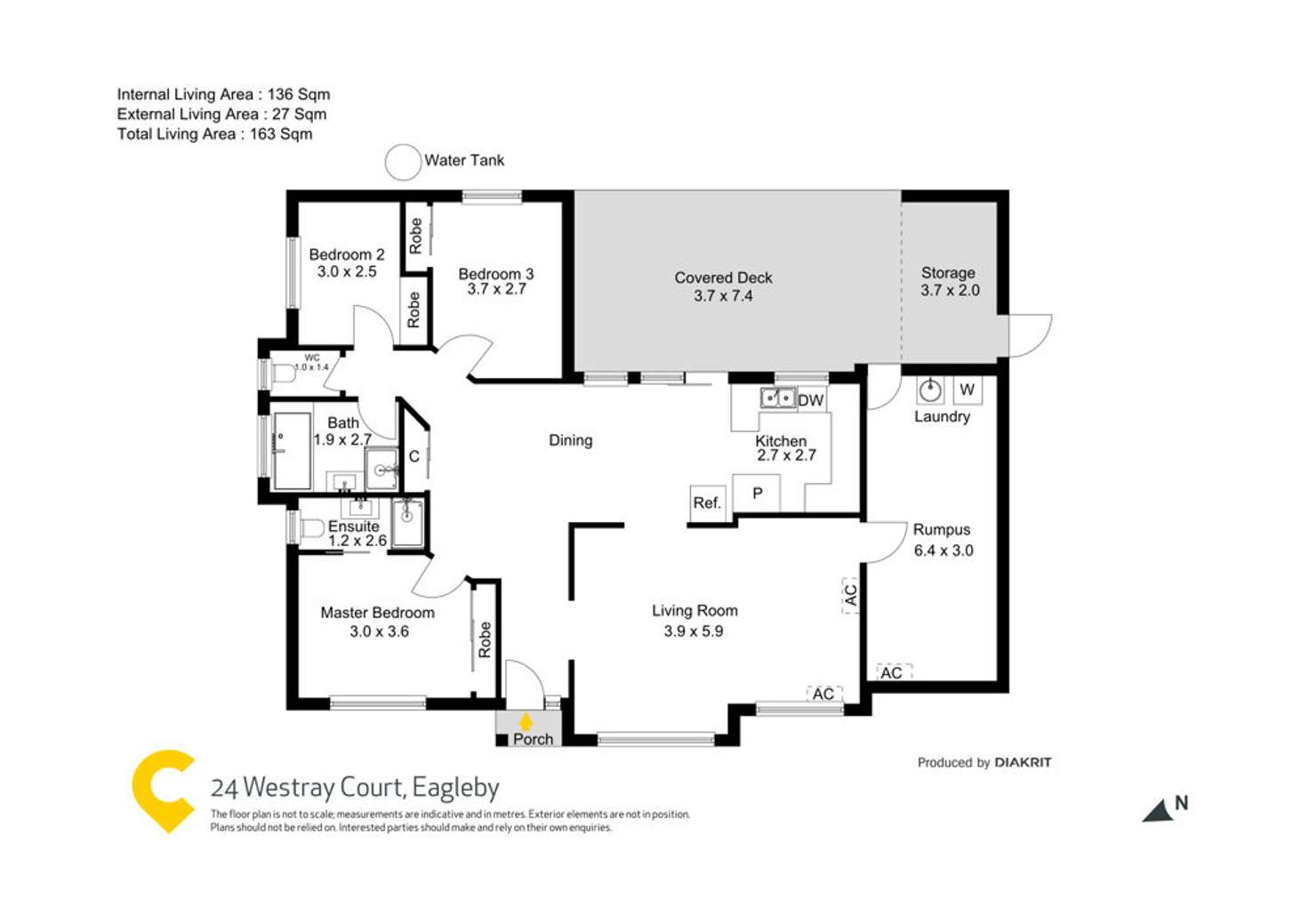 Floorplan of Homely house listing, 24 Westray Court, Eagleby QLD 4207