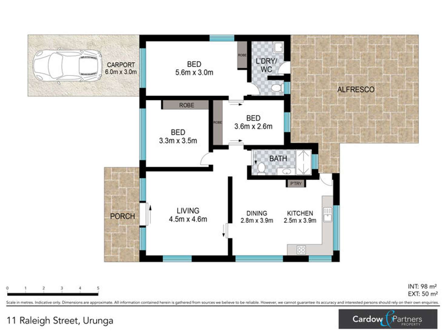 Floorplan of Homely house listing, 11 Raleigh Street, Urunga NSW 2455