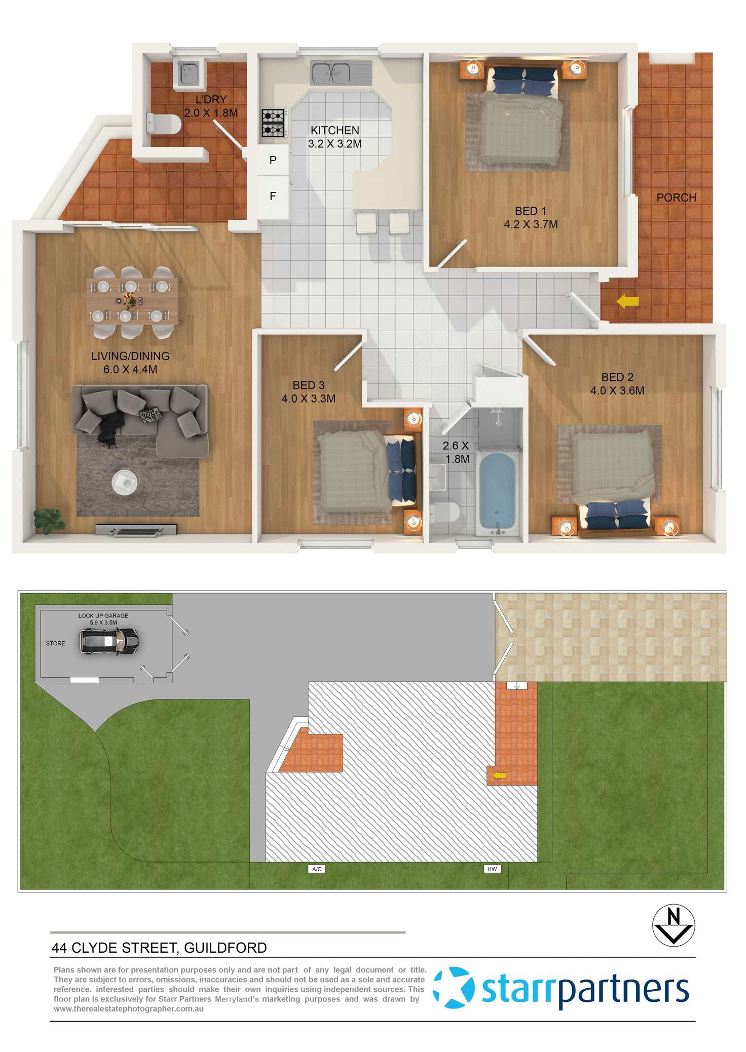 Floorplan of Homely house listing, 44 Clyde Street, Guildford NSW 2161