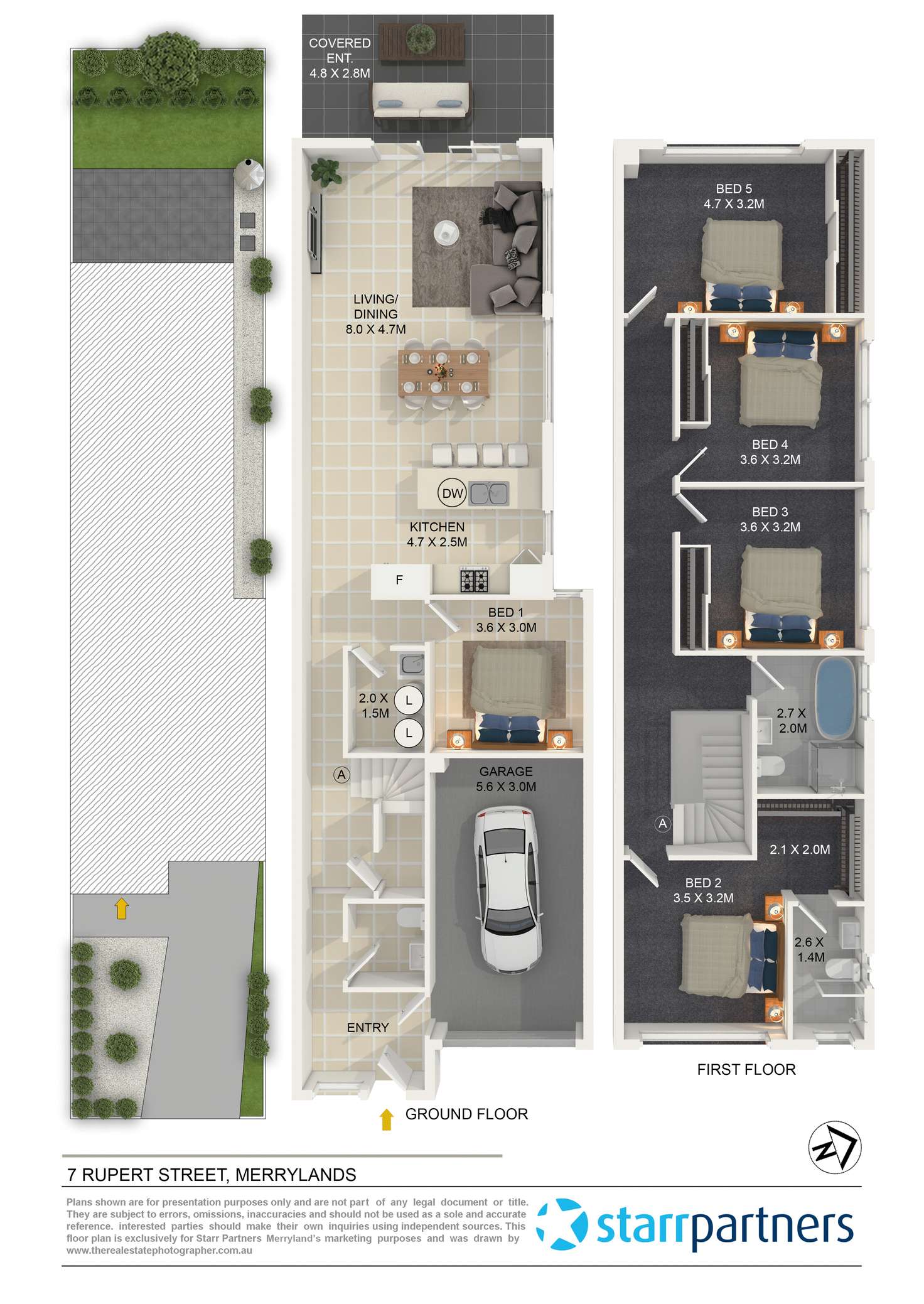 Floorplan of Homely house listing, 7 Rupert Street, Merrylands NSW 2160