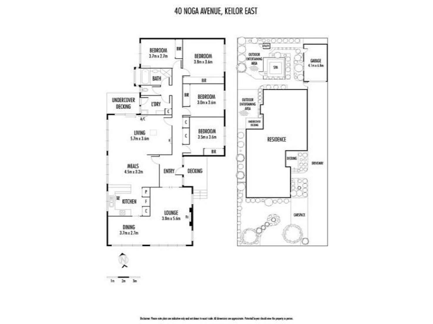 Floorplan of Homely house listing, 40 Noga Avenue, Keilor East VIC 3033