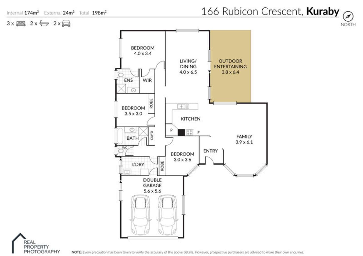 Floorplan of Homely house listing, 166 Rubicon Cresent, Kuraby QLD 4112