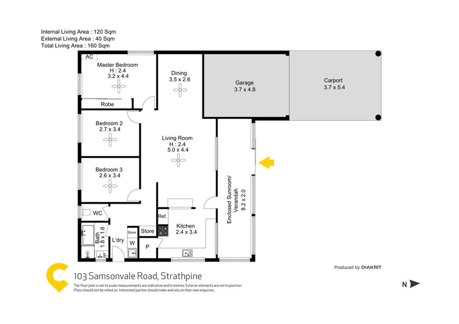 Floorplan of Homely house listing, 103 Samsonvale Road, Strathpine QLD 4500